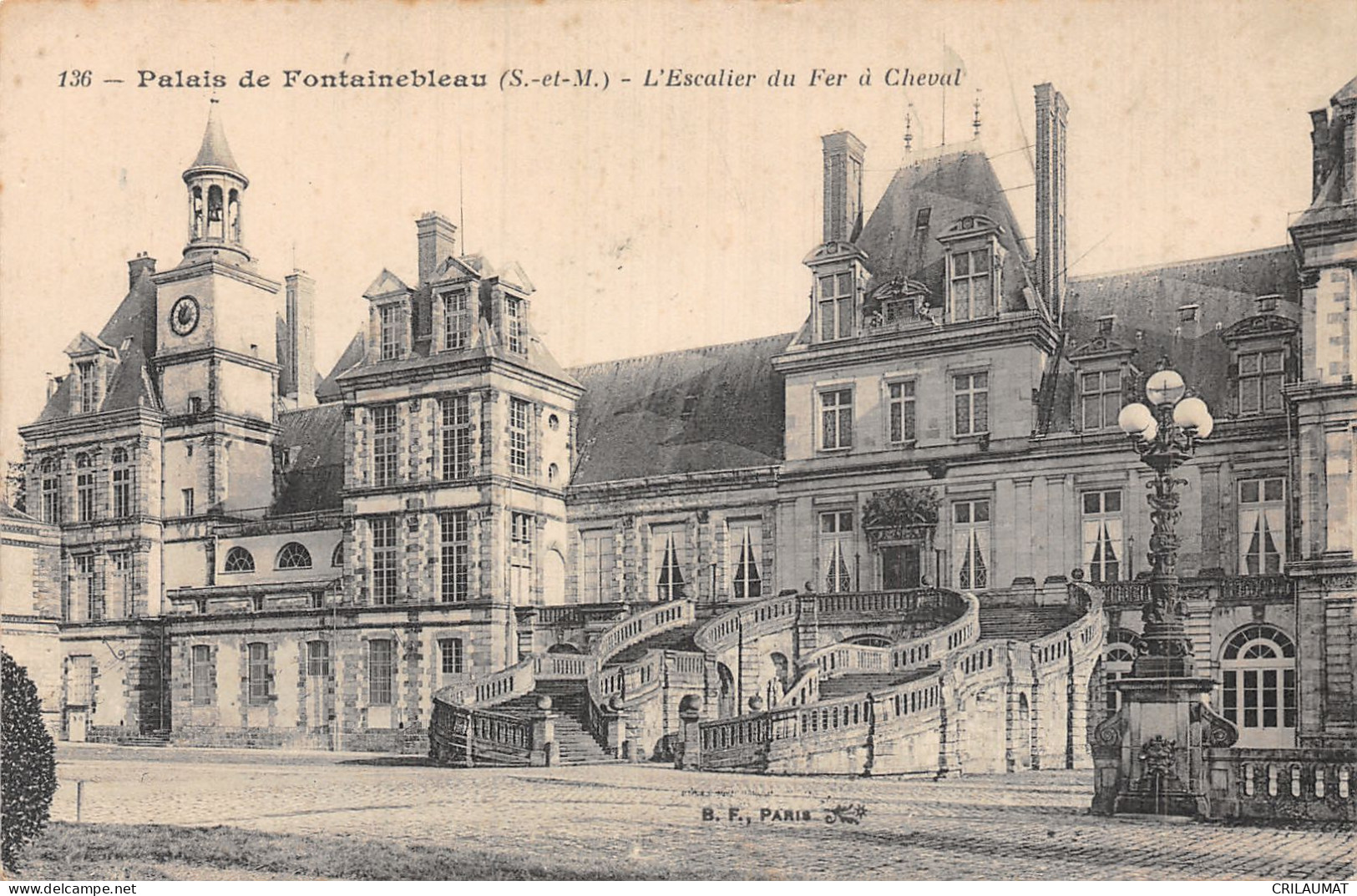 77-FONTAINEBLEAU LE PALAIS-N°5144-G/0123 - Fontainebleau