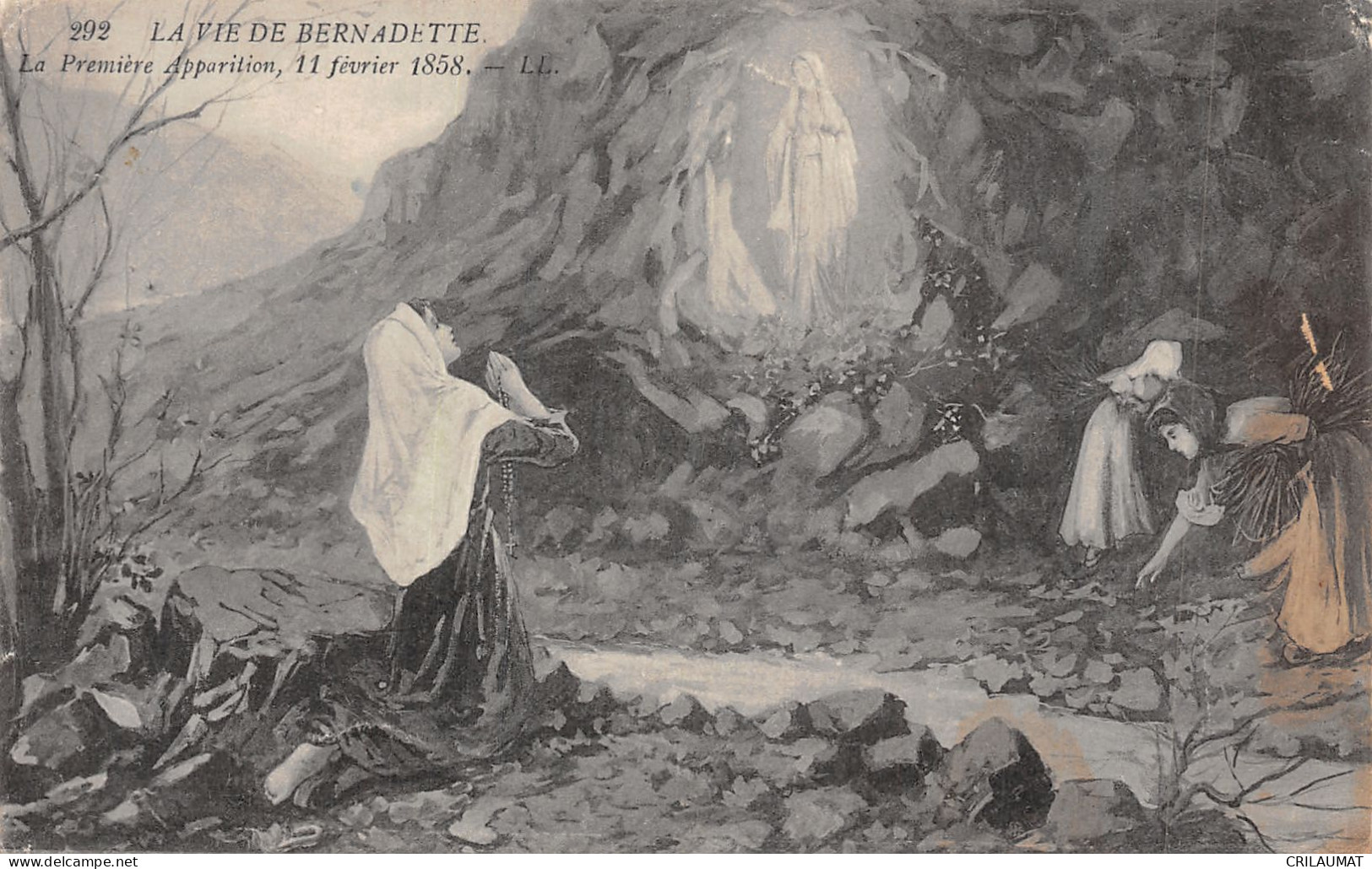 TH-RELIGION LA VIE DE BERNADETTE -N°5144-G/0097 - Sonstige & Ohne Zuordnung