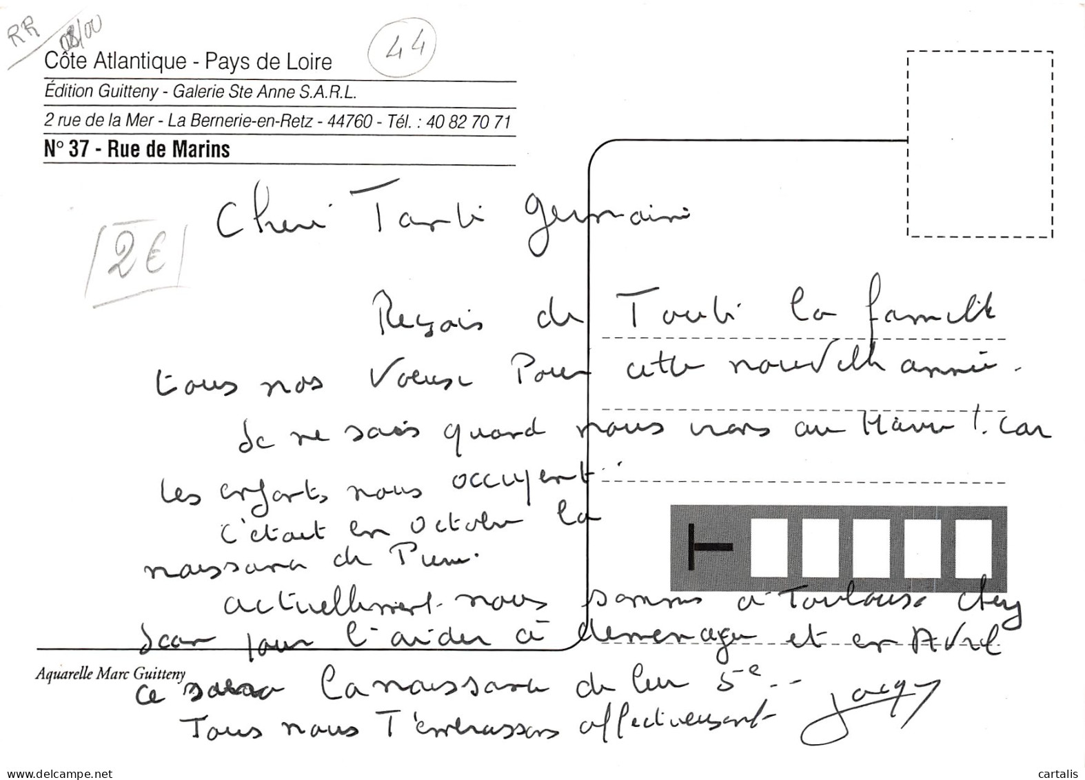 44-LA BERNERIE EN RETZ-N°4198-D/0385 - La Bernerie-en-Retz