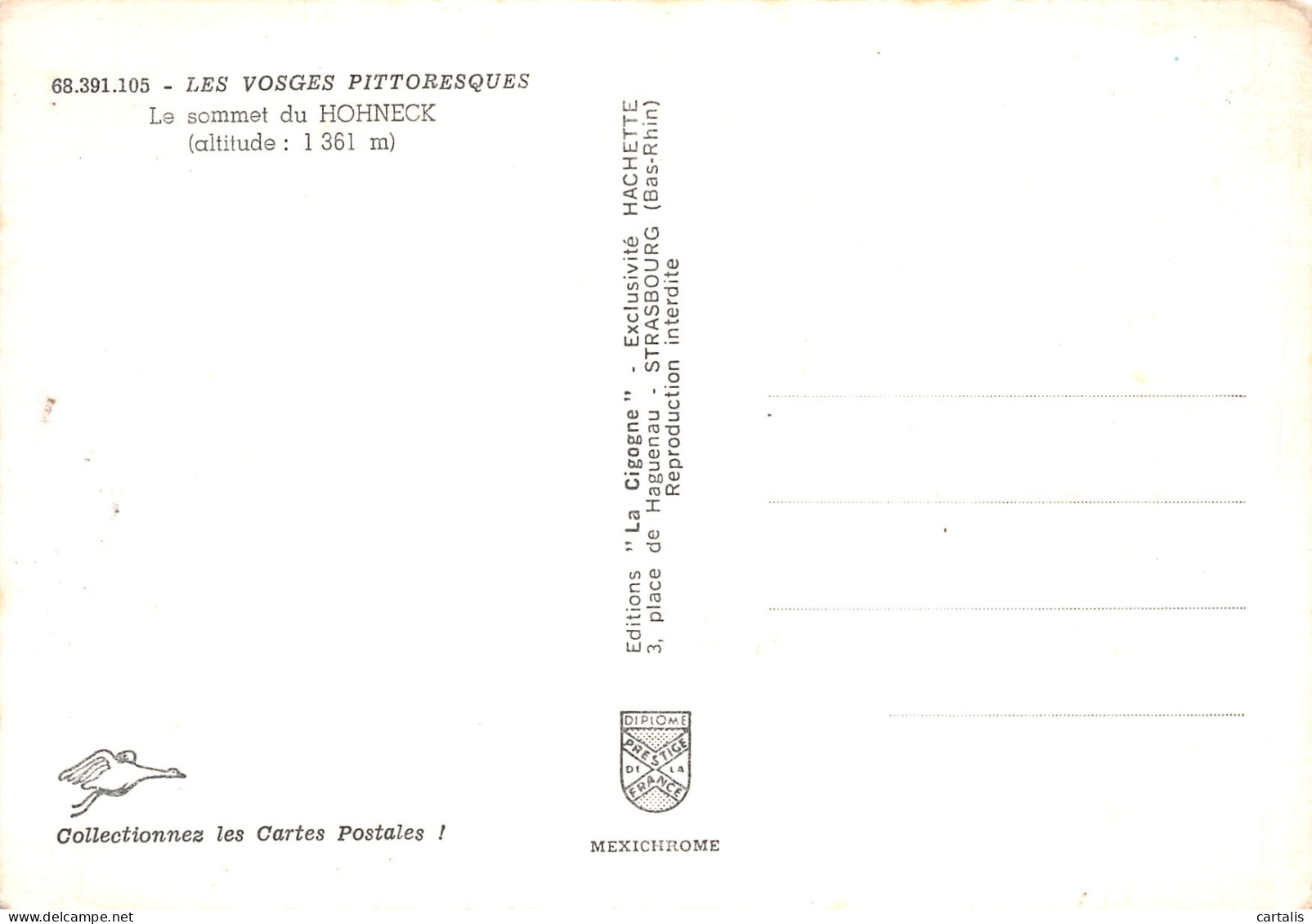 88-SOMMET DU HOHNECK-N°4198-D/0285 - Sonstige & Ohne Zuordnung