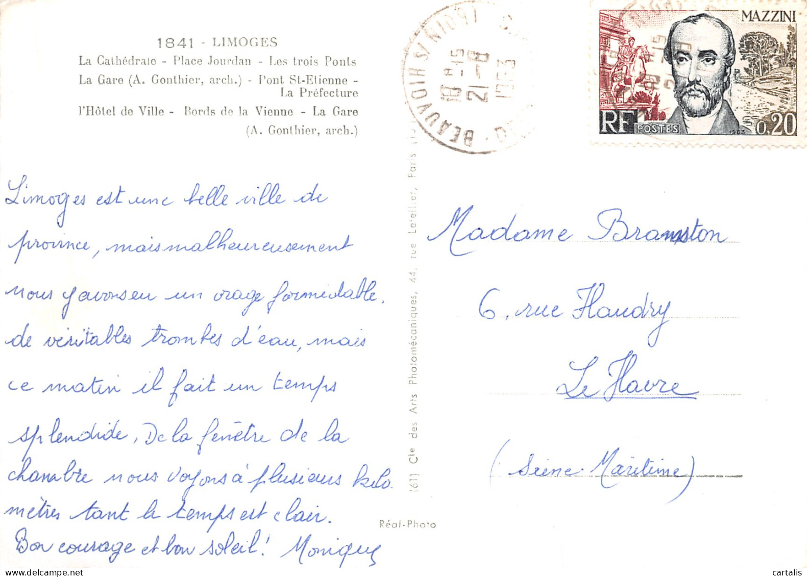 87-LIMOGES-N°4198-D/0193 - Limoges