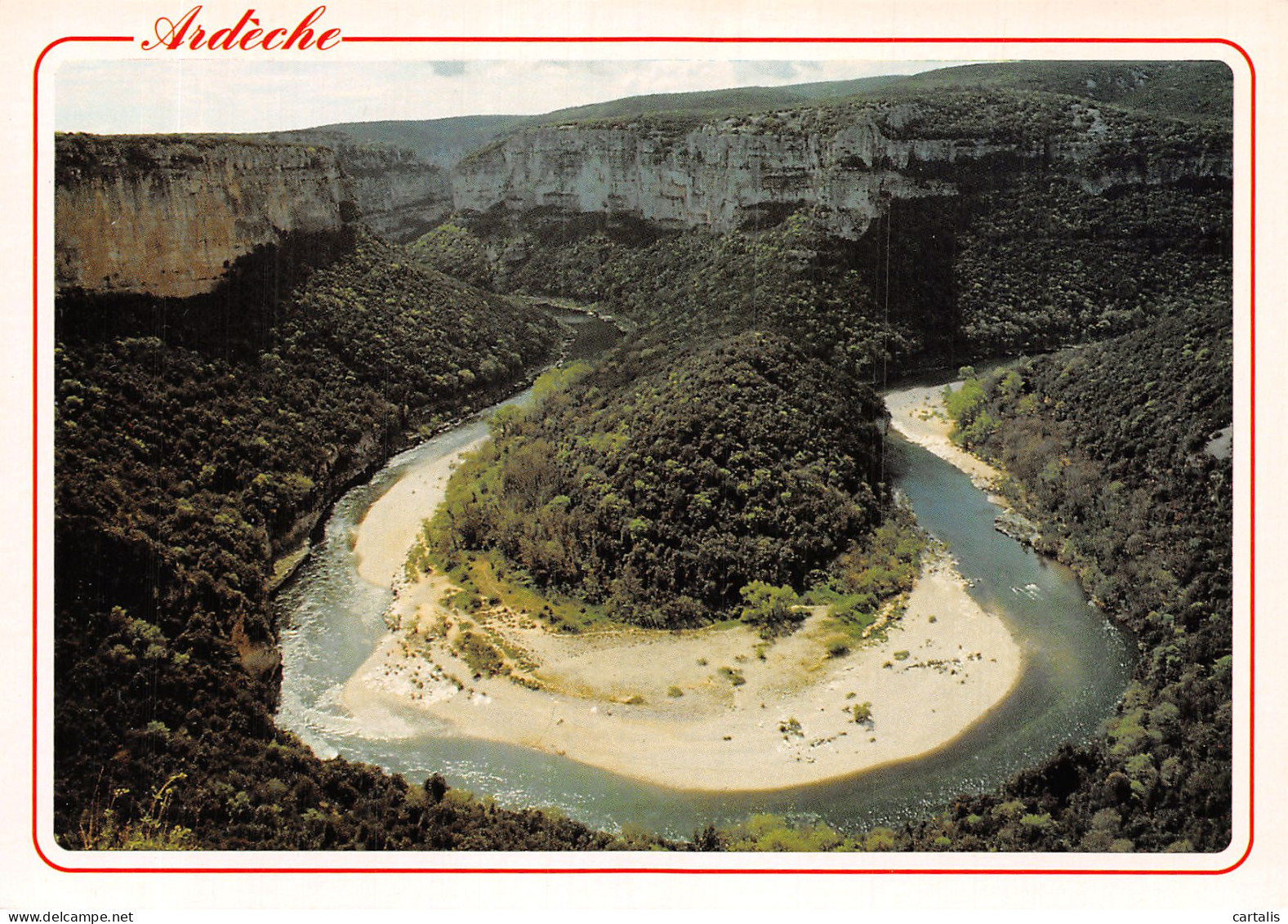 07-GORGES DE L ARDECHE BOUCLE DE LA CHATAIGNERAIE-N°4198-D/0111 - Autres & Non Classés