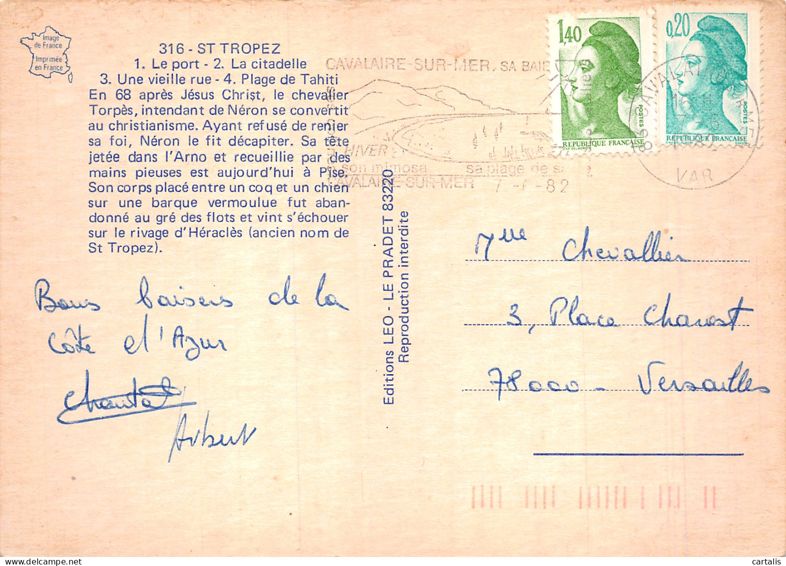 83-SAINT TROPEZ-N°4198-D/0015 - Saint-Tropez