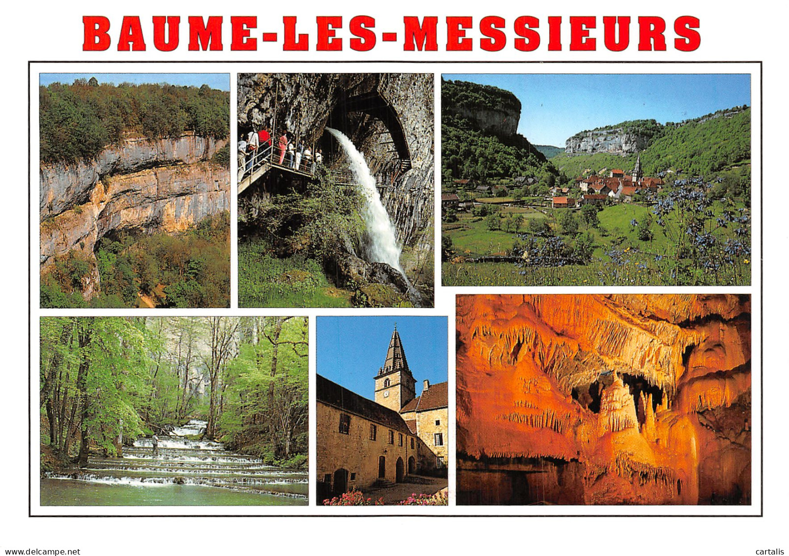 39-BAUME LES MESSIEURS-N°4198-C/0349 - Baume-les-Messieurs