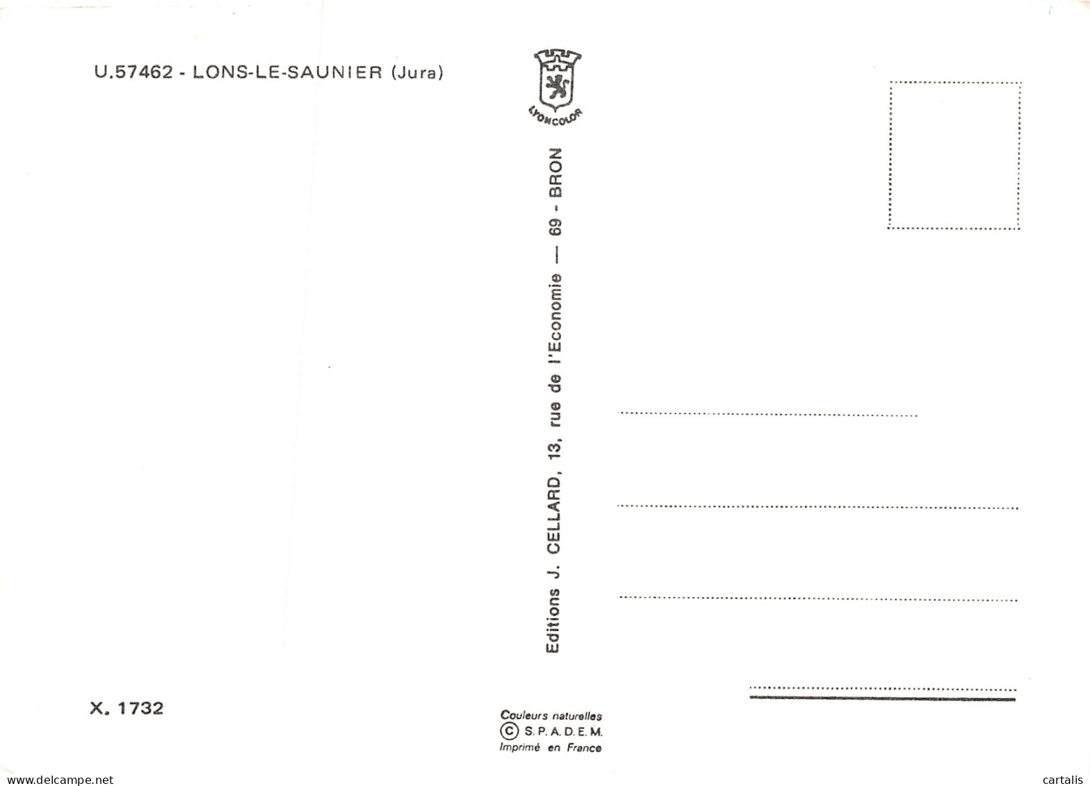 39-LONS LE SAUNIER-N°4198-C/0327 - Lons Le Saunier