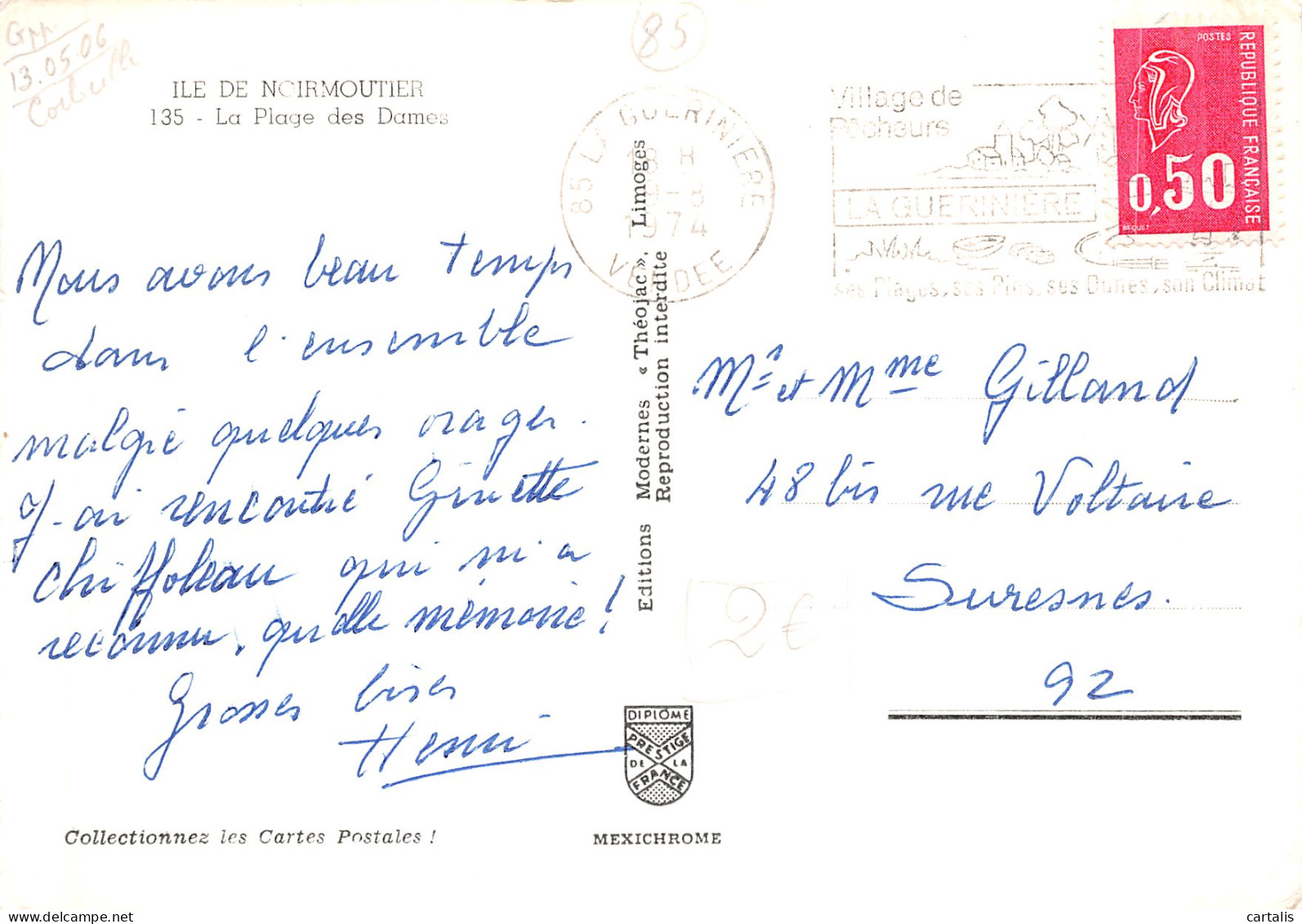 85-ILE DE NOIRMOUTIER-N°4198-C/0273 - Ile De Noirmoutier