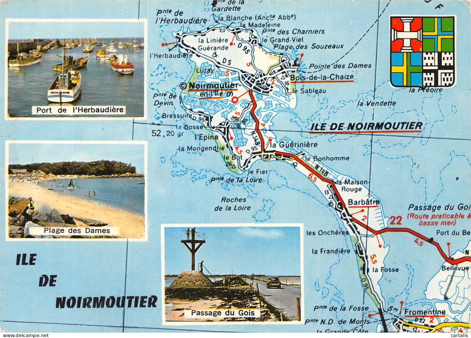 85-ILE DE NOIRMOUTIER-N°4198-C/0265 - Ile De Noirmoutier