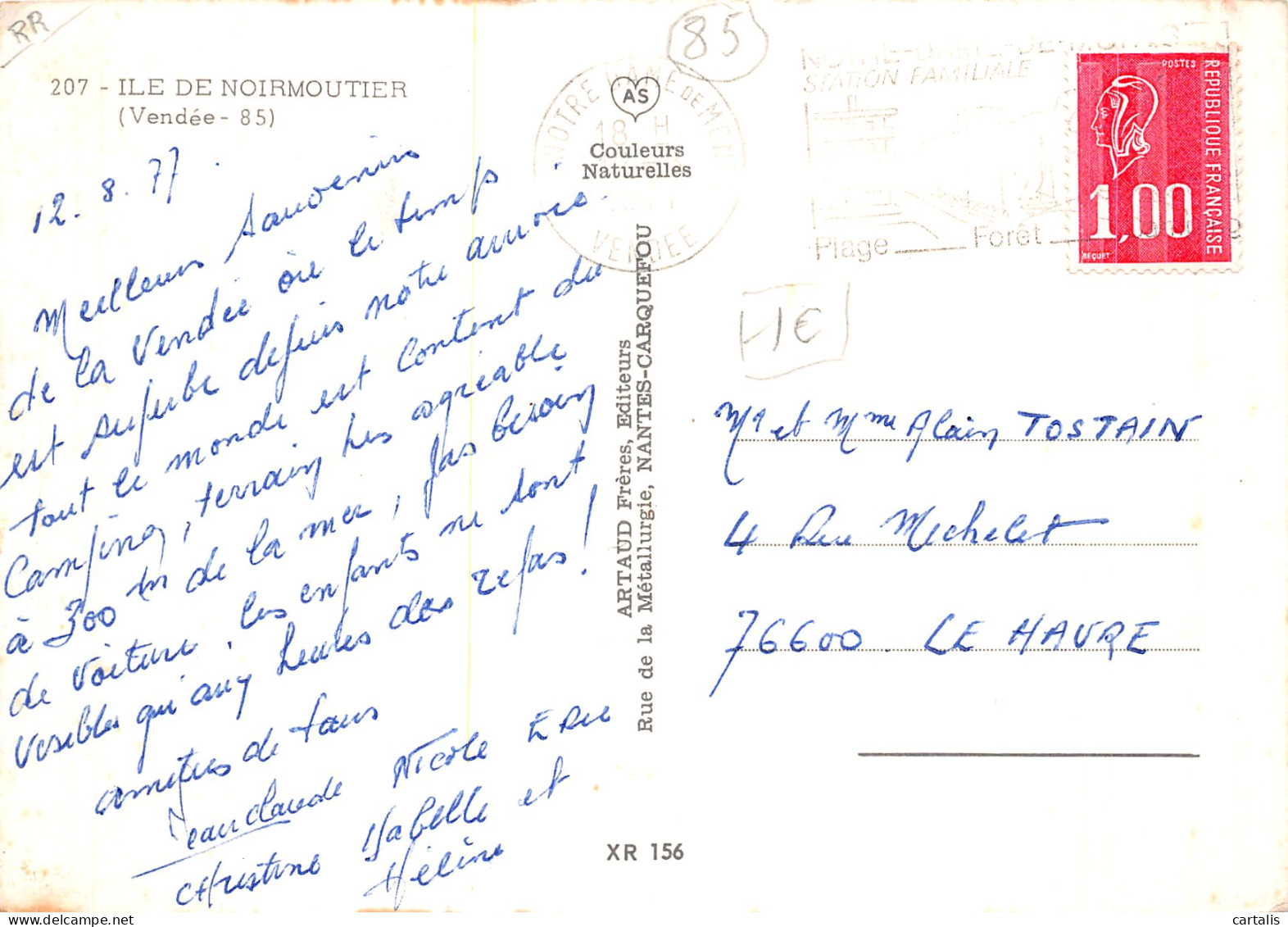 85-ILE DE NOIRMOUTIER-N°4198-C/0265 - Ile De Noirmoutier
