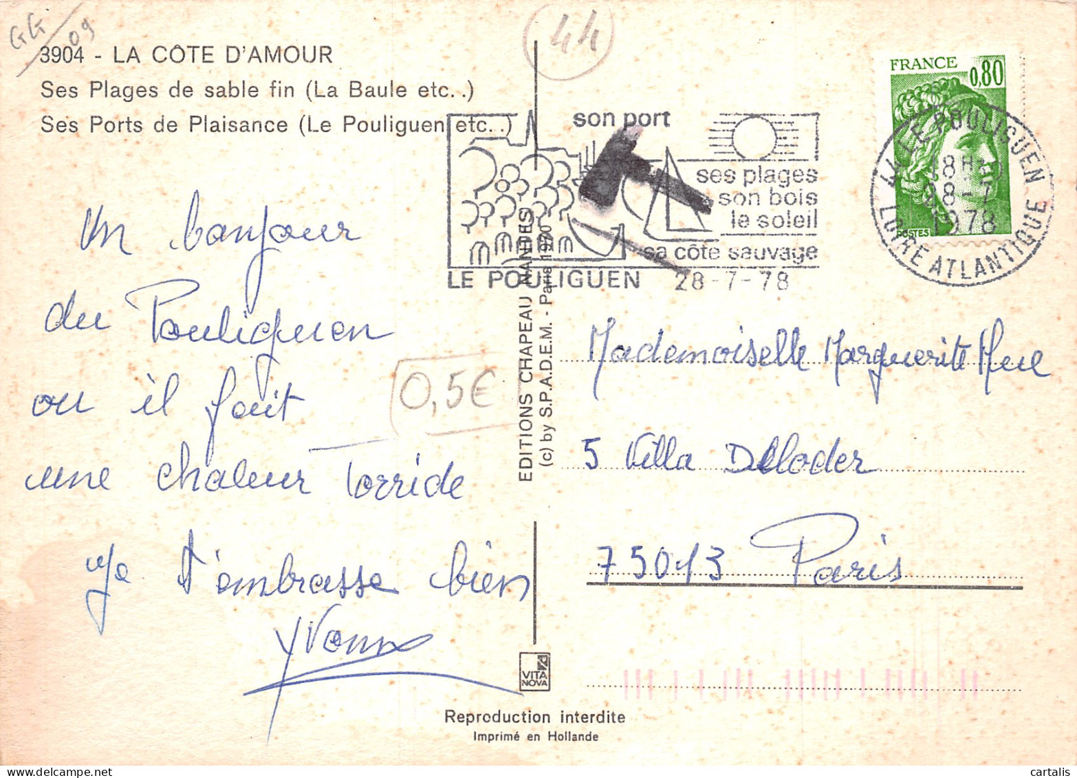 44-COTE D AMOUR-N°4198-C/0239 - Autres & Non Classés