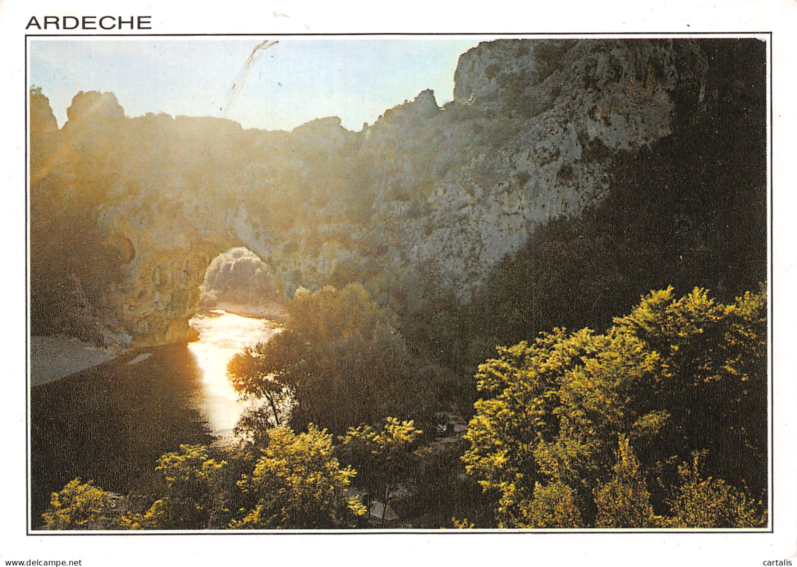 07-GORGES DE L ARDECHE LE PONT D ARC-N°4198-C/0237 - Other & Unclassified