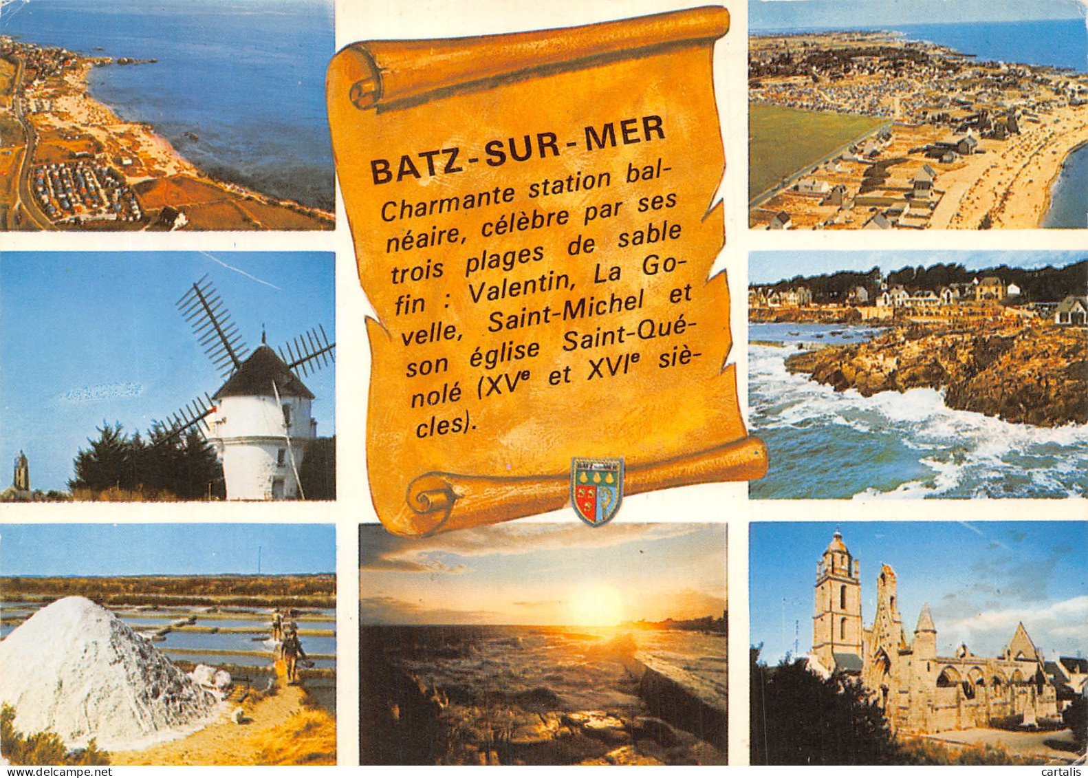 44-BATZ SUR MER-N°4198-C/0225 - Batz-sur-Mer (Bourg De B.)
