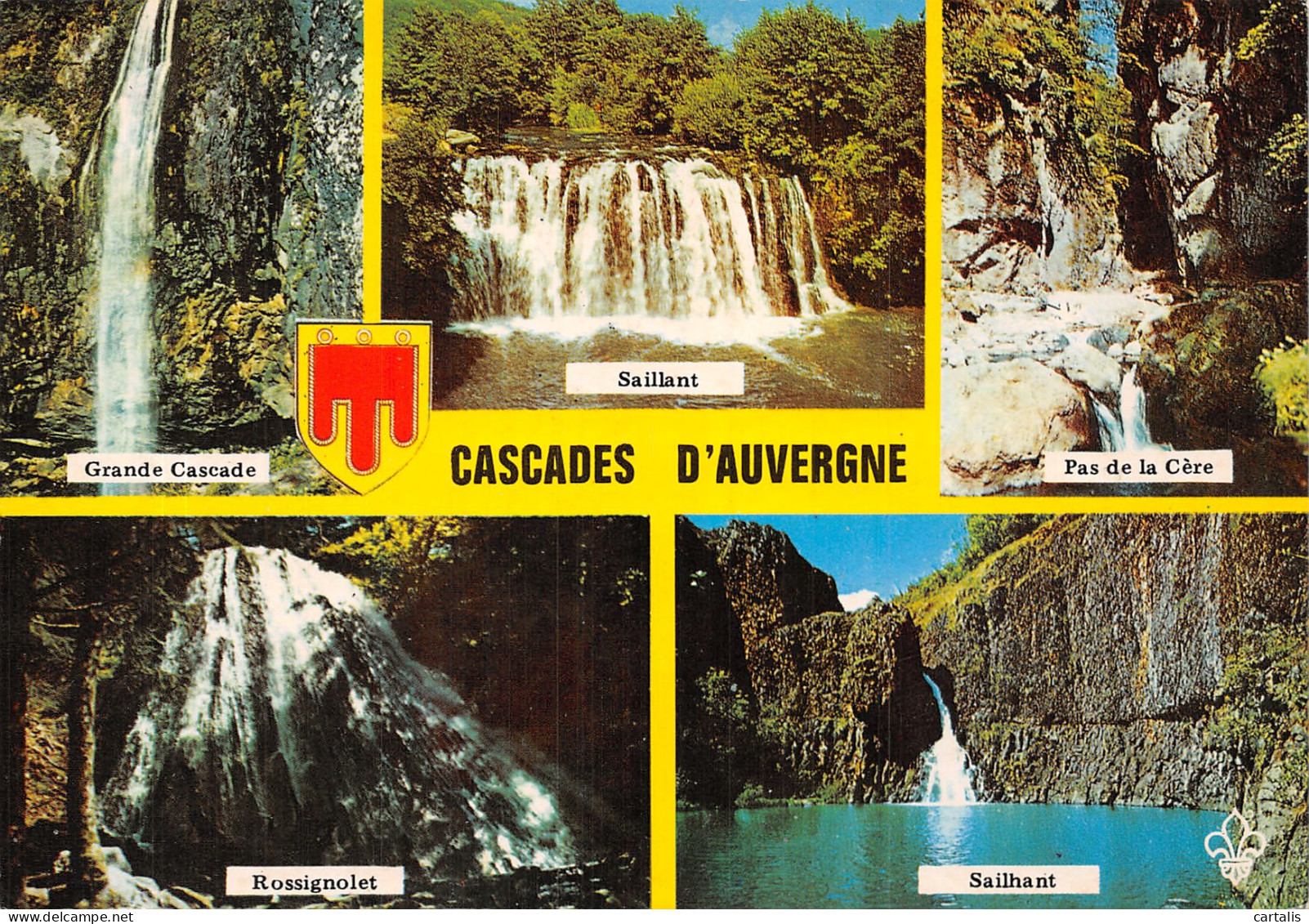 15-AUVERGNE CASCADES-N°4198-C/0113 - Andere & Zonder Classificatie