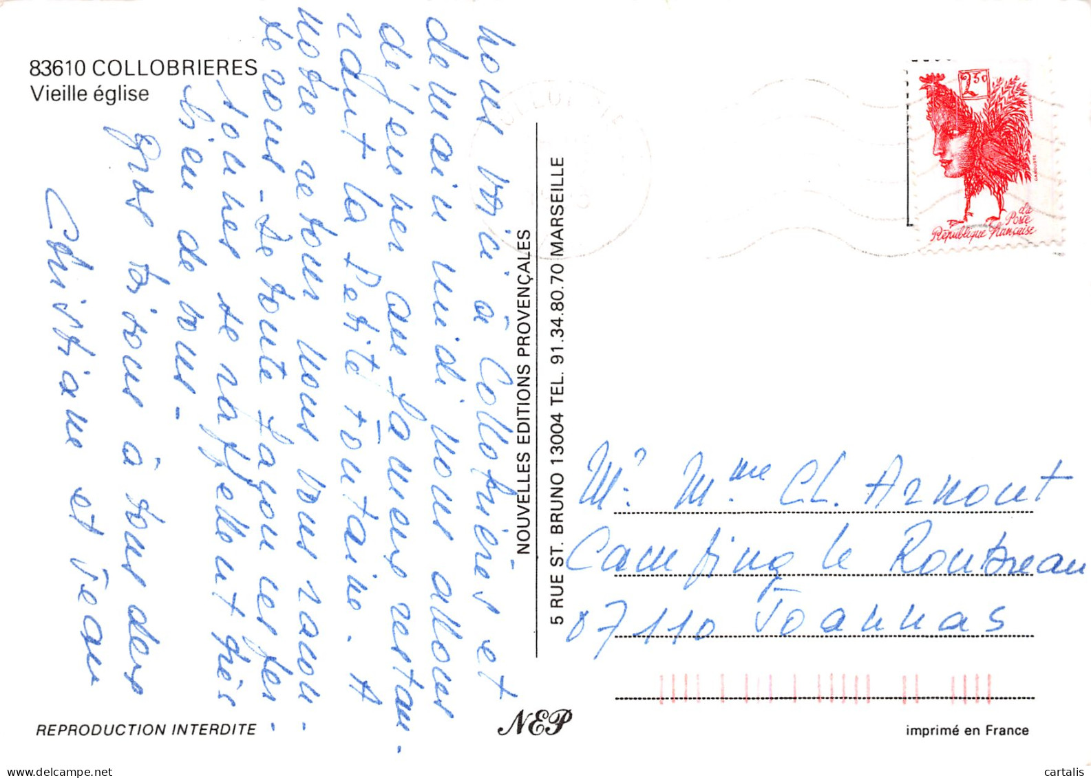 83-COLLOBRIERES-N°4198-C/0091 - Collobrieres