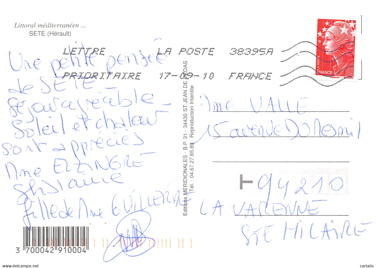 34-SETE-N°4198-B/0373 - Sete (Cette)