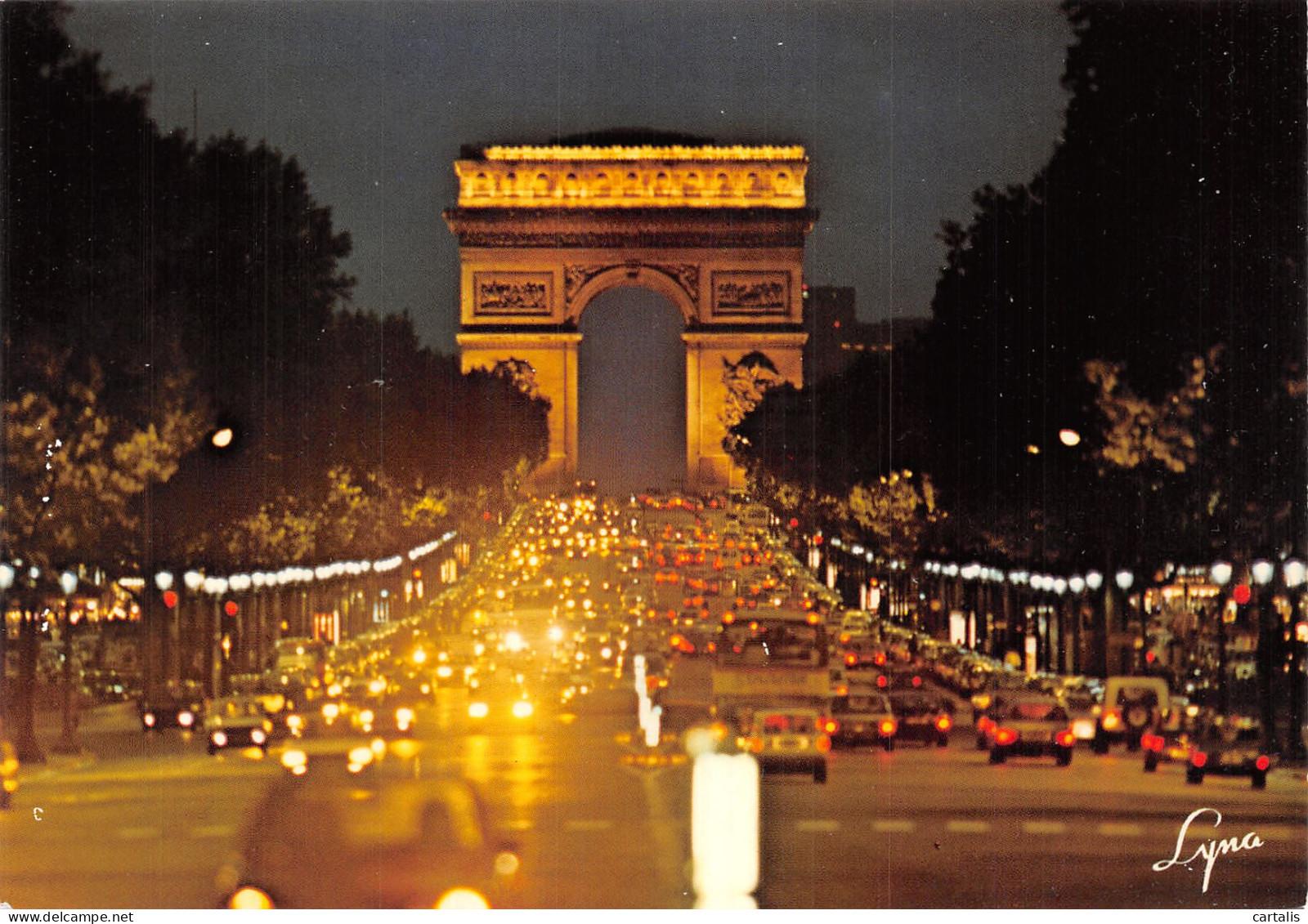 75-PARIS ARC DE TRIOMPHE-N°4198-B/0361 - Arc De Triomphe