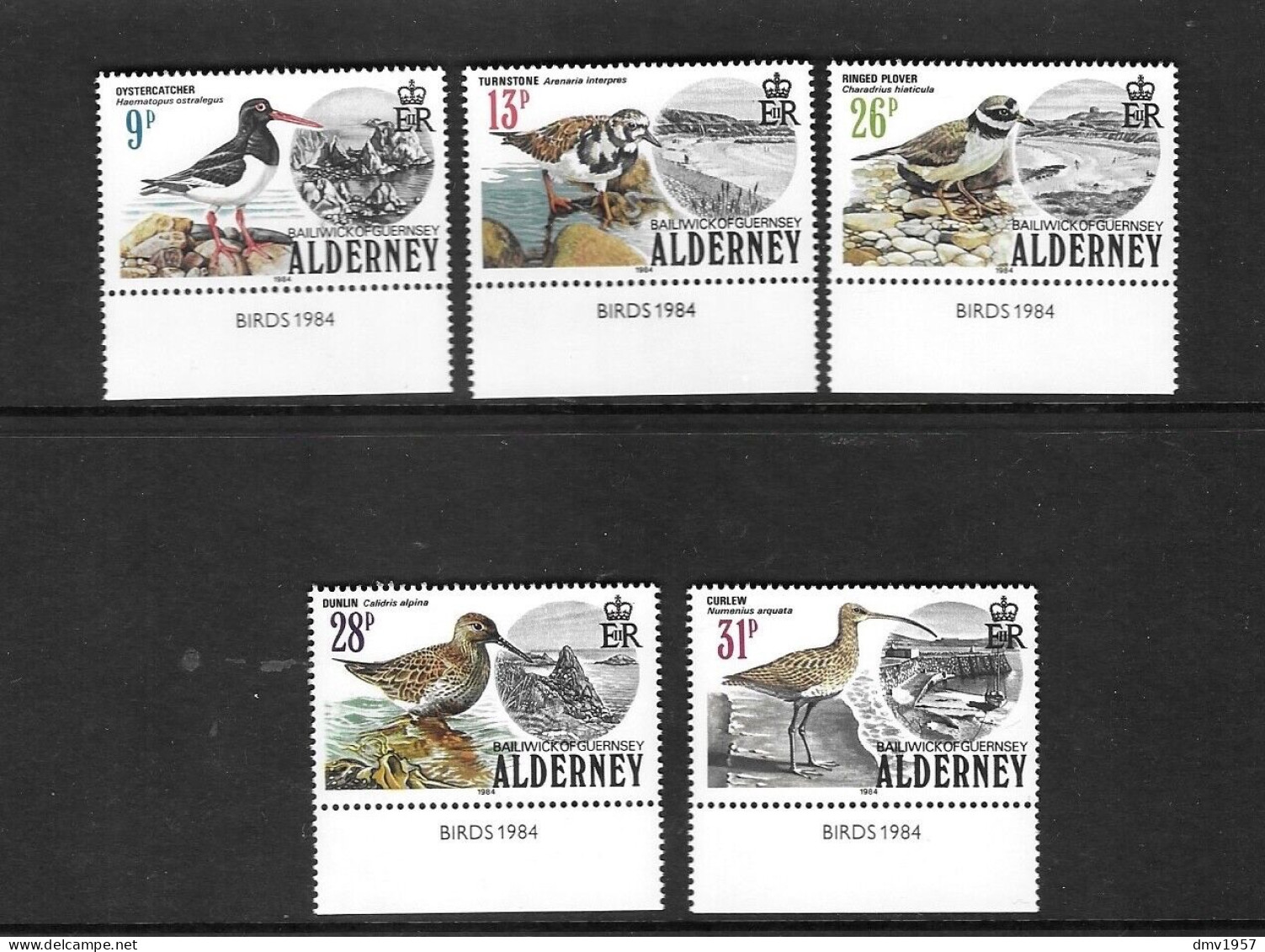 Alderney 1984 MNH Birds Sg A13/7 - Alderney