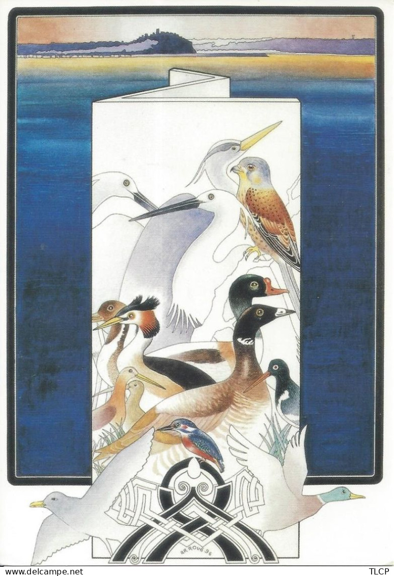 CPM Paravent Aux Oiseaux En Baie De St Brieuc Illustration Original AR ROUÉ - Other & Unclassified