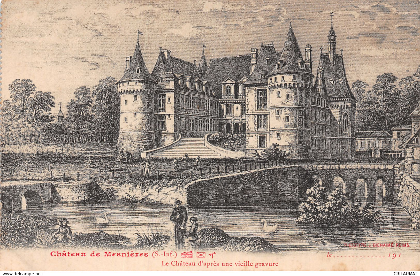 76-MESNIERES-N°5145-C/0177 - Mesnières-en-Bray