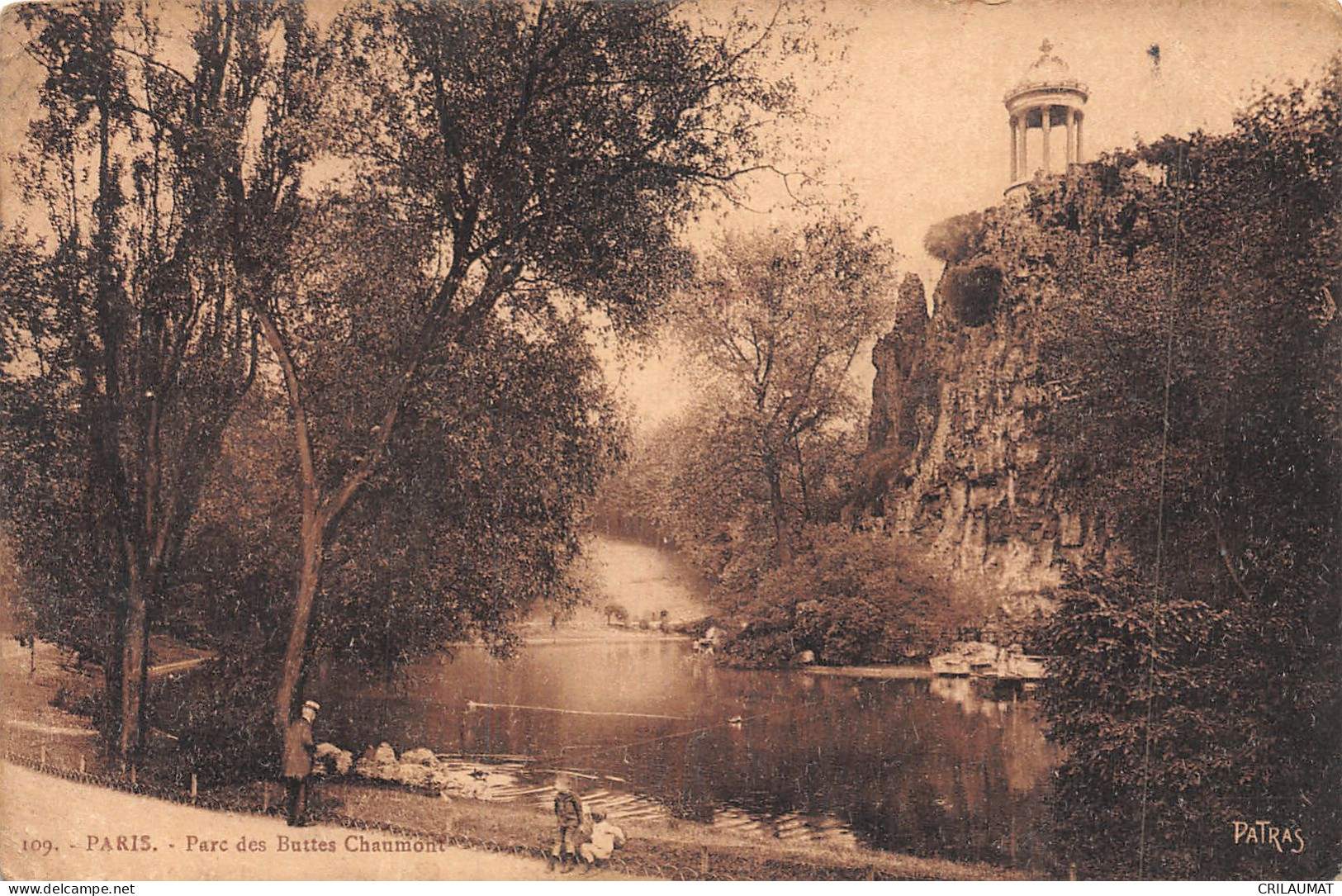 75-PARIS LES BUTTES CHAUMONT-N°5145-C/0037 - Other & Unclassified