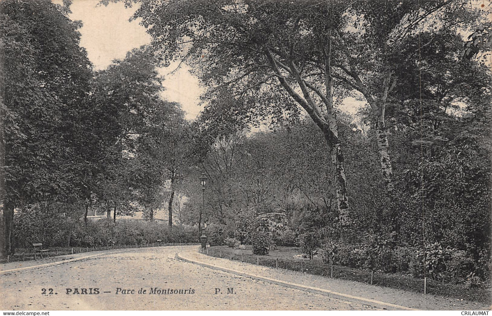 75-PARIS PARC MONTSOURIS-N°5145-B/0345 - Altri & Non Classificati