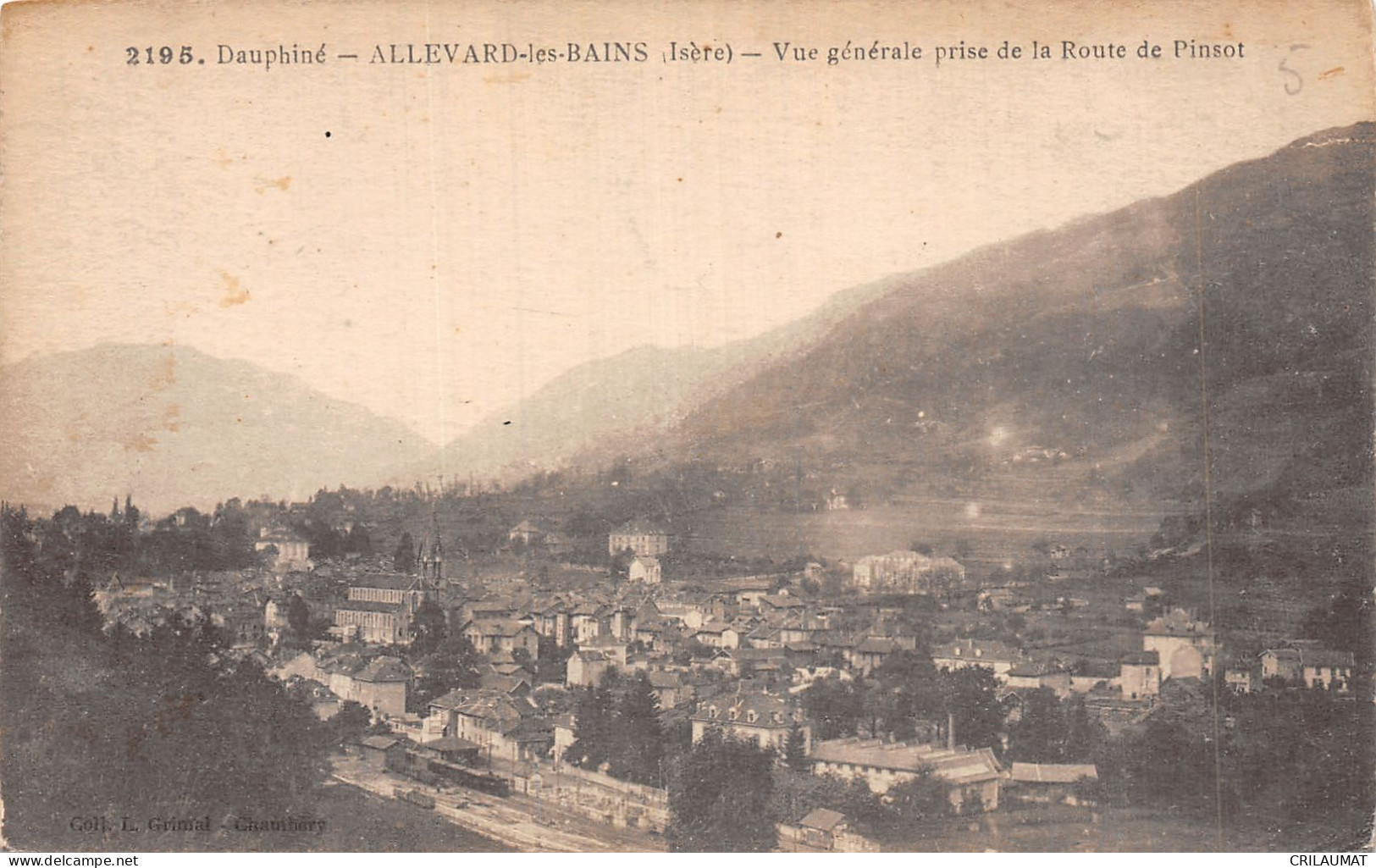 38-ALLEVARD LES BAINS-N°5145-B/0089 - Allevard