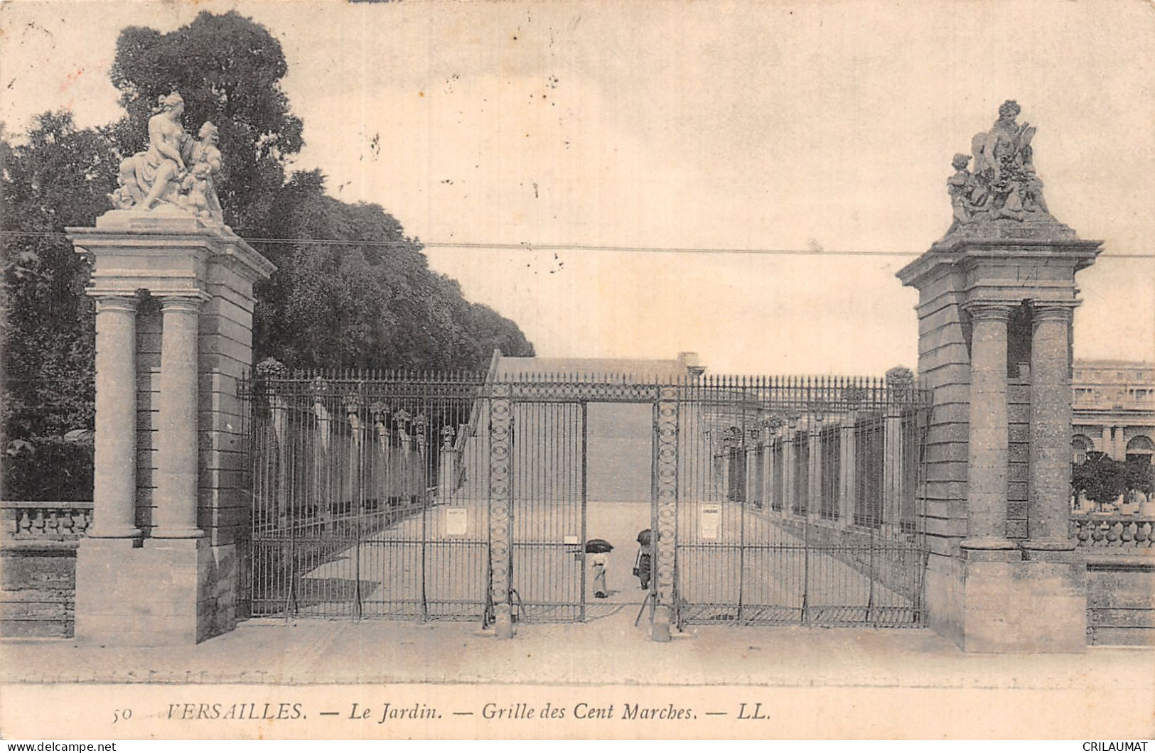 78-VERSAILLES LE JARDIN-N°5145-B/0073 - Versailles (Château)