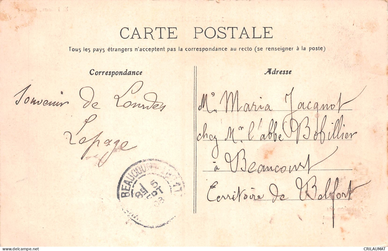 65-LOURDES-N°5145-B/0059 - Lourdes