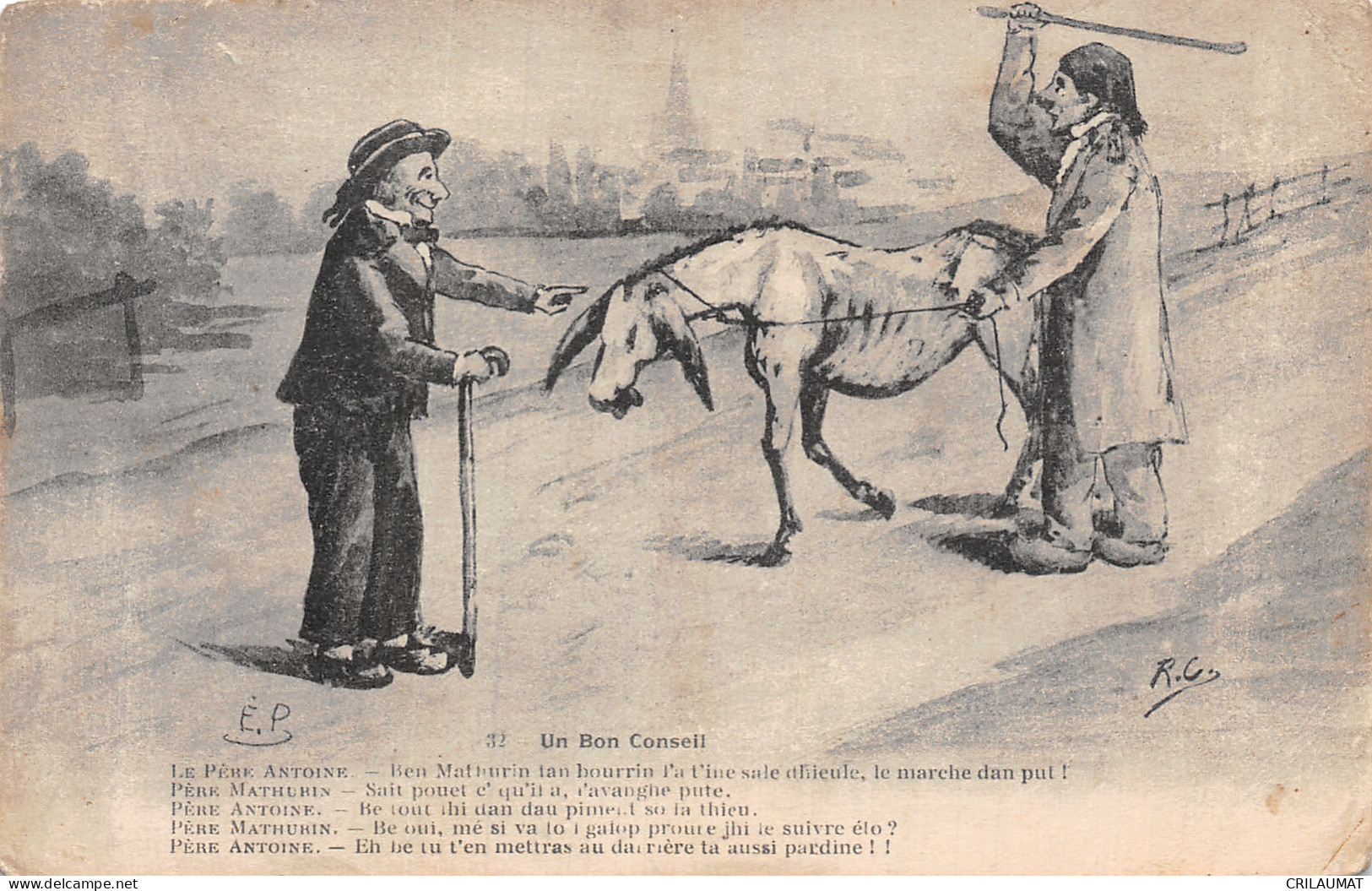 85-VENDEE FOLKLORE UN BON CONSEIL-N°5145-A/0357 - Autres & Non Classés