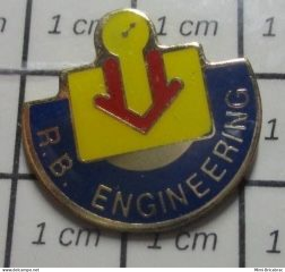 912B Pin's Pins / Beau Et Rare / MARQUES / RB ENGINeeRING - Merken