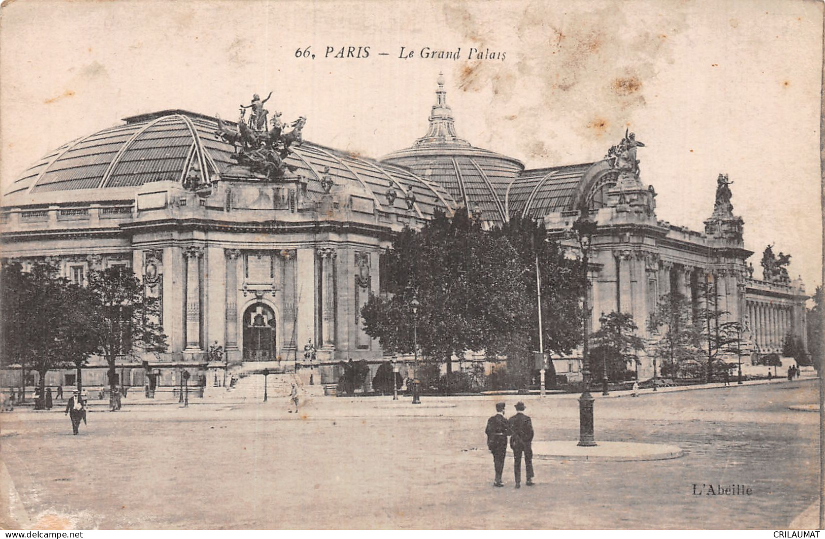 75-PARIS LE GRAND PALAIS-N°5145-A/0275 - Sonstige & Ohne Zuordnung