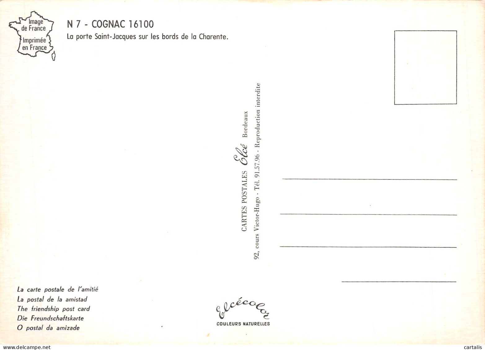 16-COGNAC-N°4199-B/0111 - Cognac