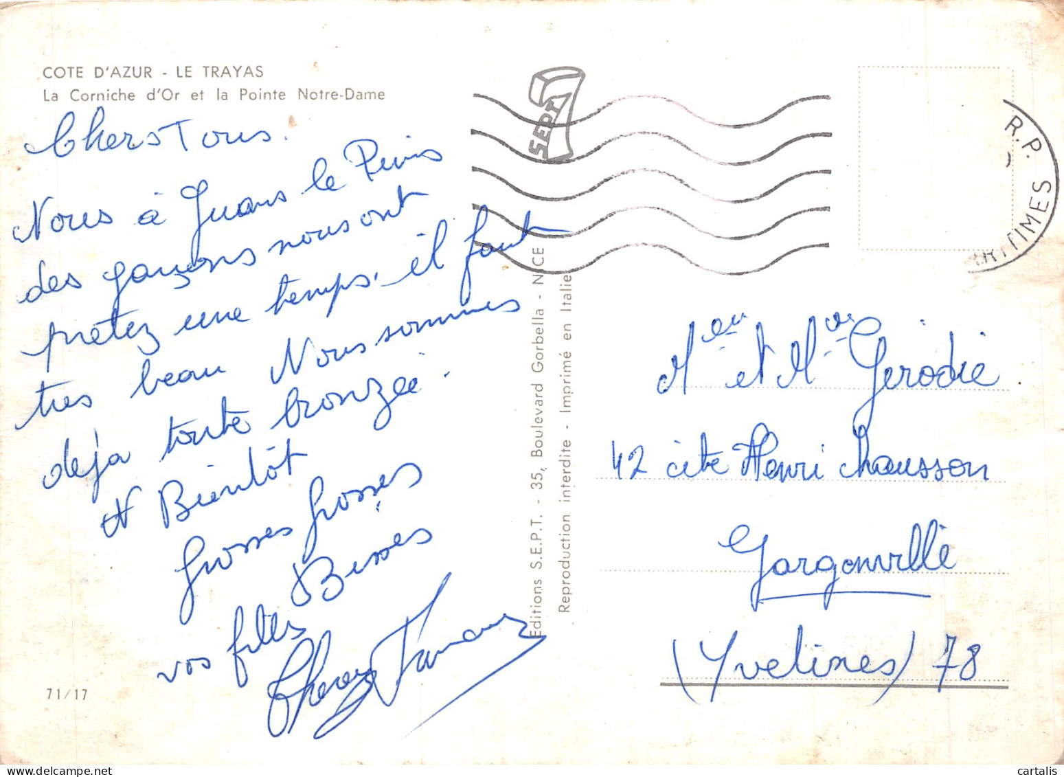 83-LE TRAYAS-N°4199-B/0011 - Other & Unclassified