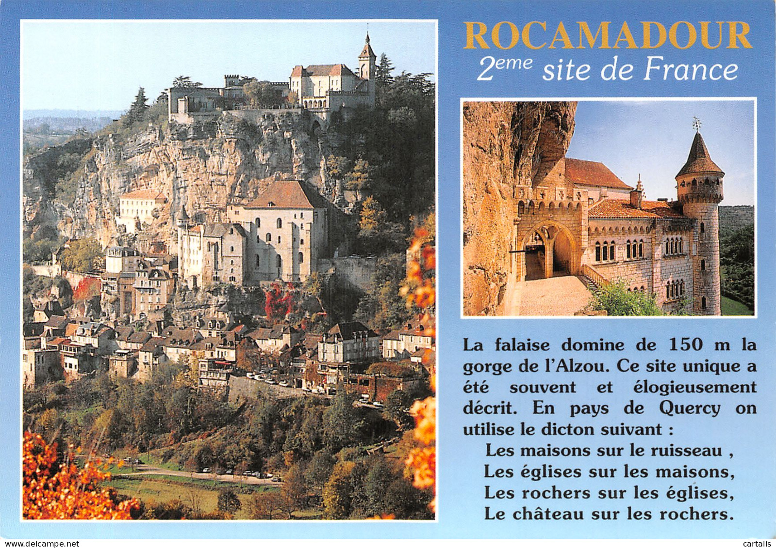 46-ROCAMADOUR-N°4199-A/0229 - Rocamadour