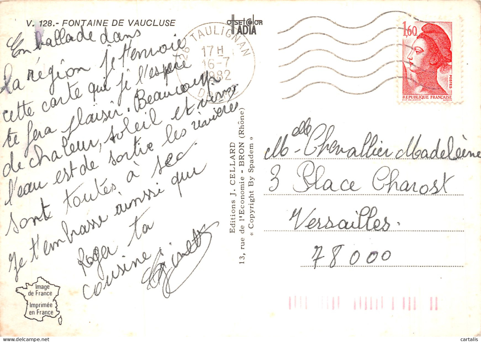 84-FONTAINE DE VAUCLUSE-N°4199-A/0205 - Other & Unclassified