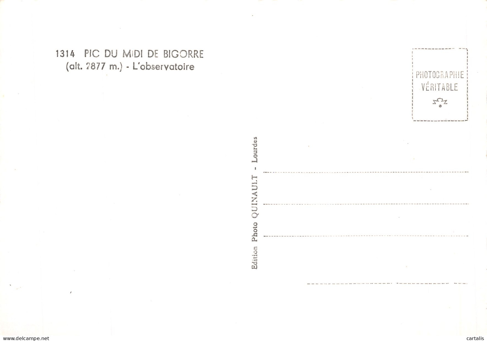 65-PIC DU MIDI DE BIGORRE-N°4199-A/0107 - Otros & Sin Clasificación