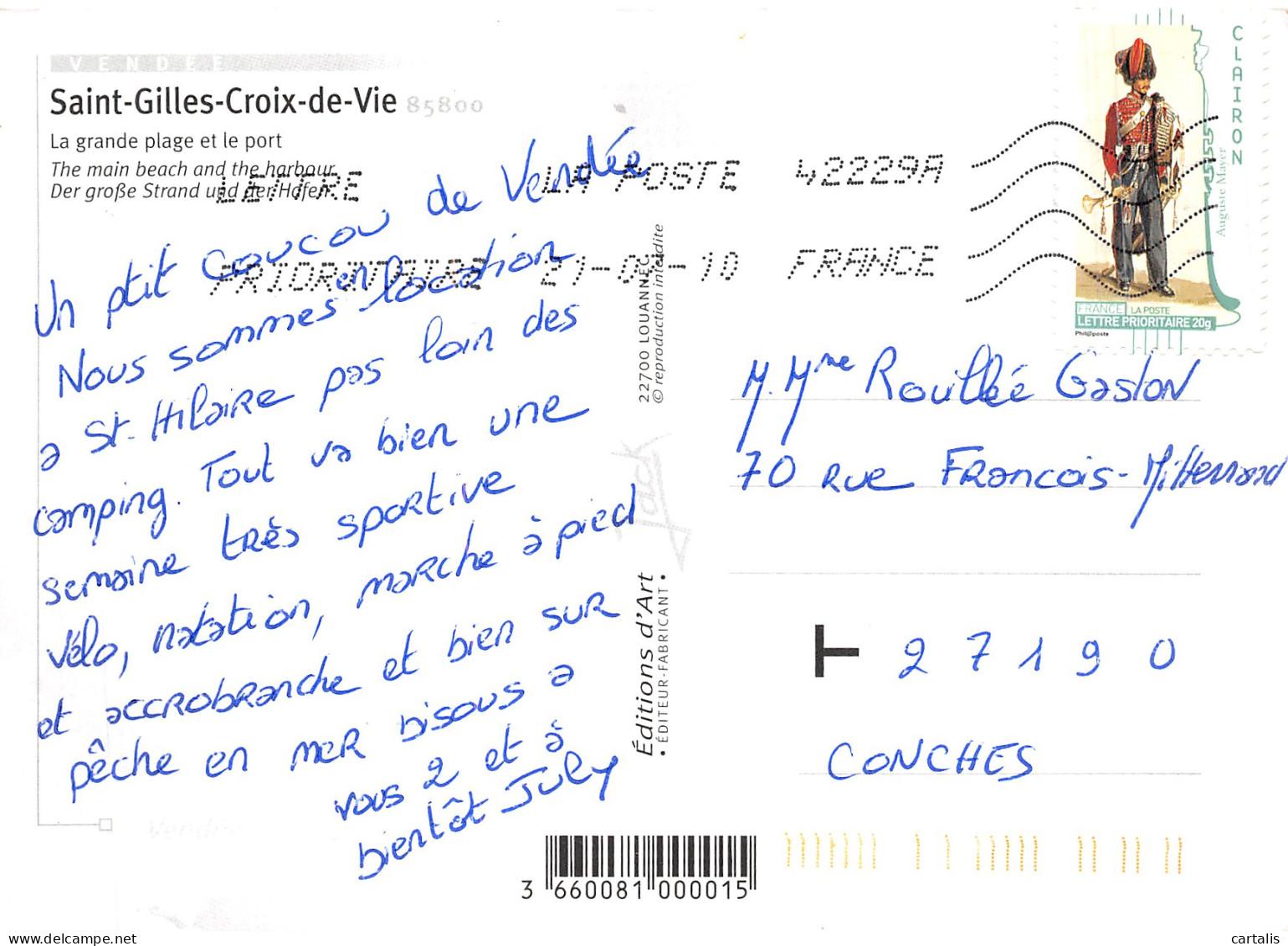 85-SAINT GILLES CROIX DE VIE-N°4199-A/0057 - Saint Gilles Croix De Vie
