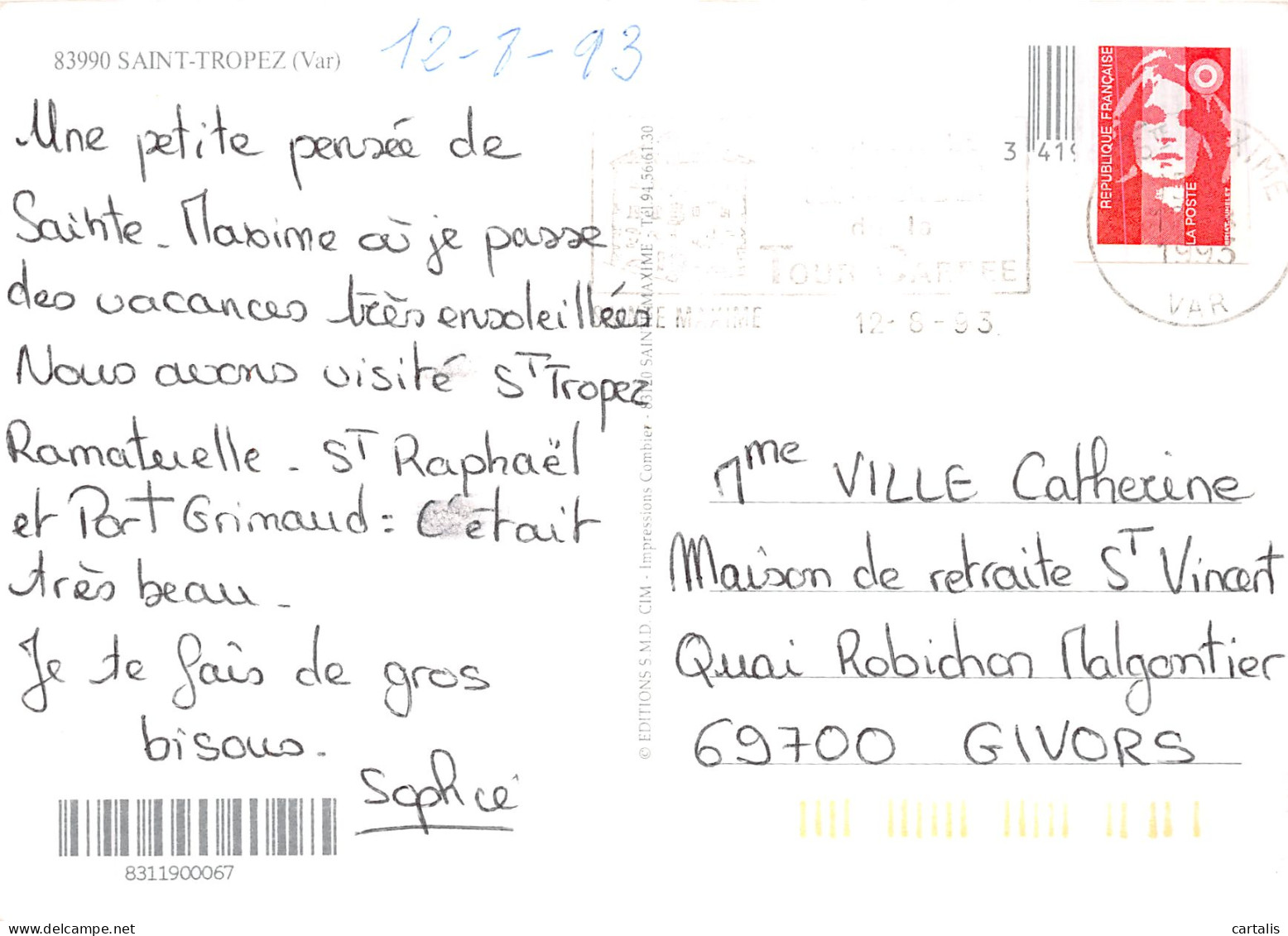 83-SAINT TROPEZ-N°4199-A/0033 - Saint-Tropez