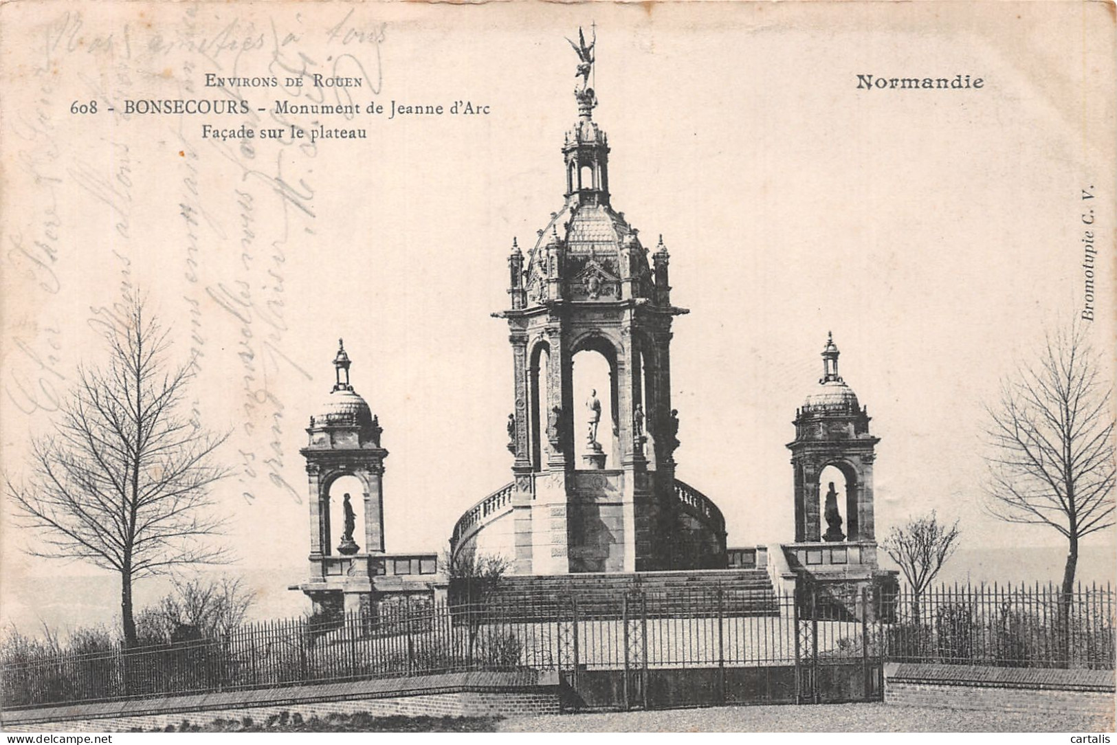 76-BONSECOURS-N°4198-E/0155 - Bonsecours