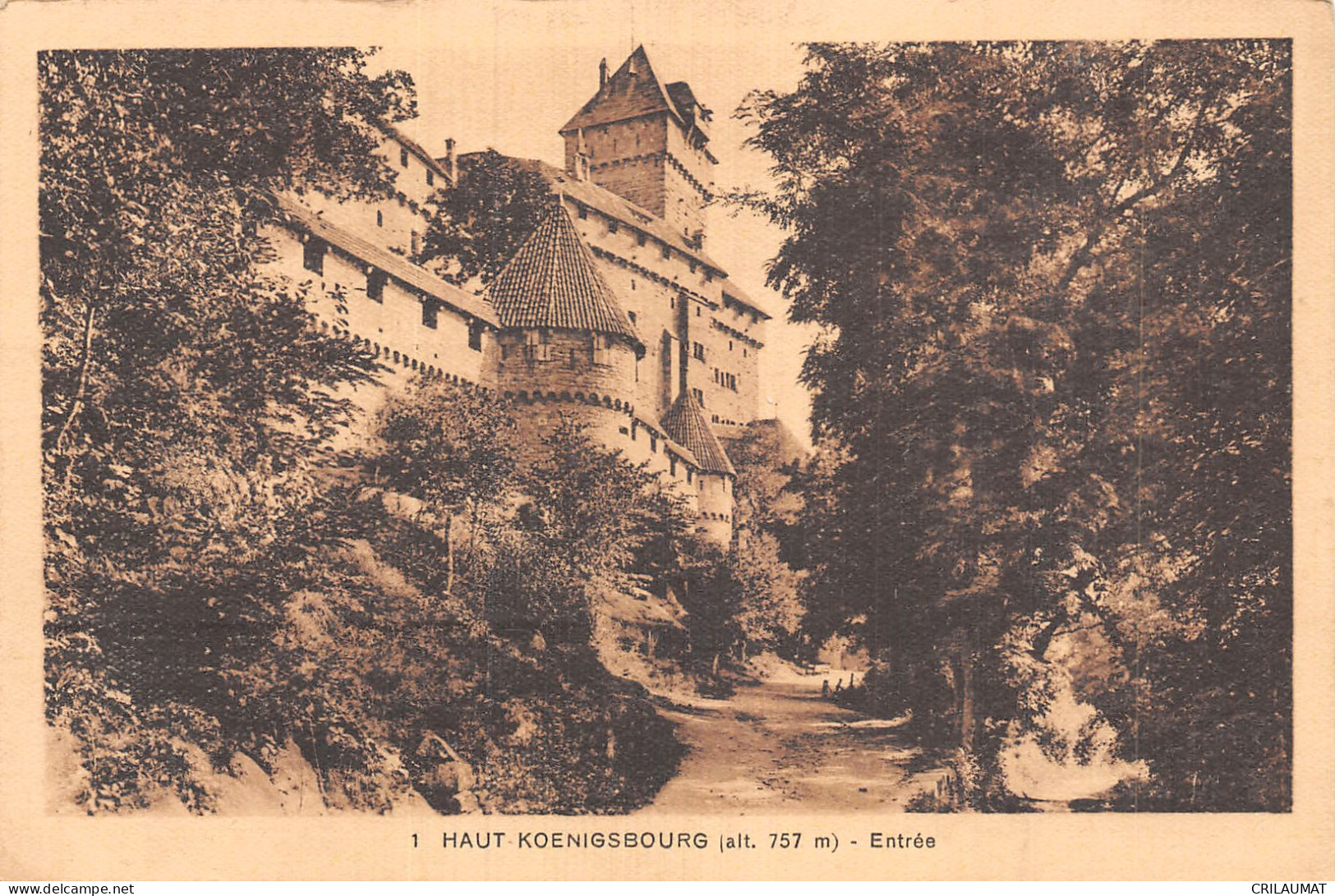 67-HAUT KOENIGSBOURG-N°5145-F/0139 - Otros & Sin Clasificación