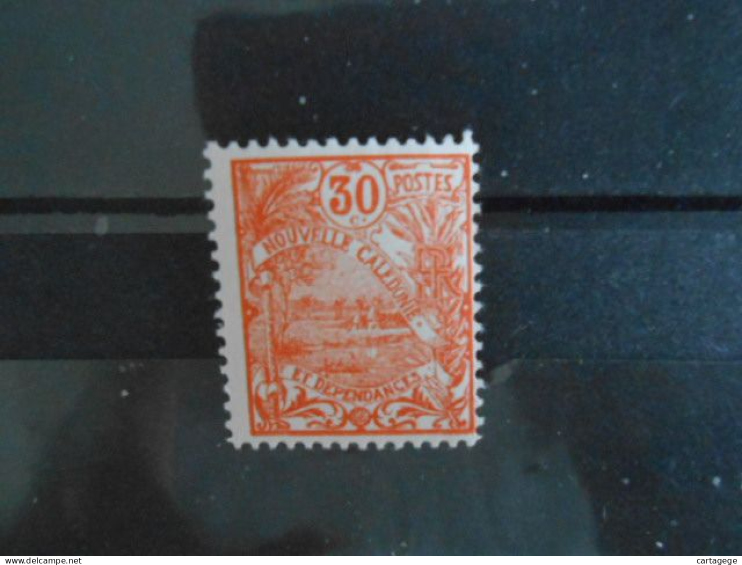 NOUVELLE-CALEDONIE YT 119 NOUMEA 30c. Rouge-orange* - Unused Stamps