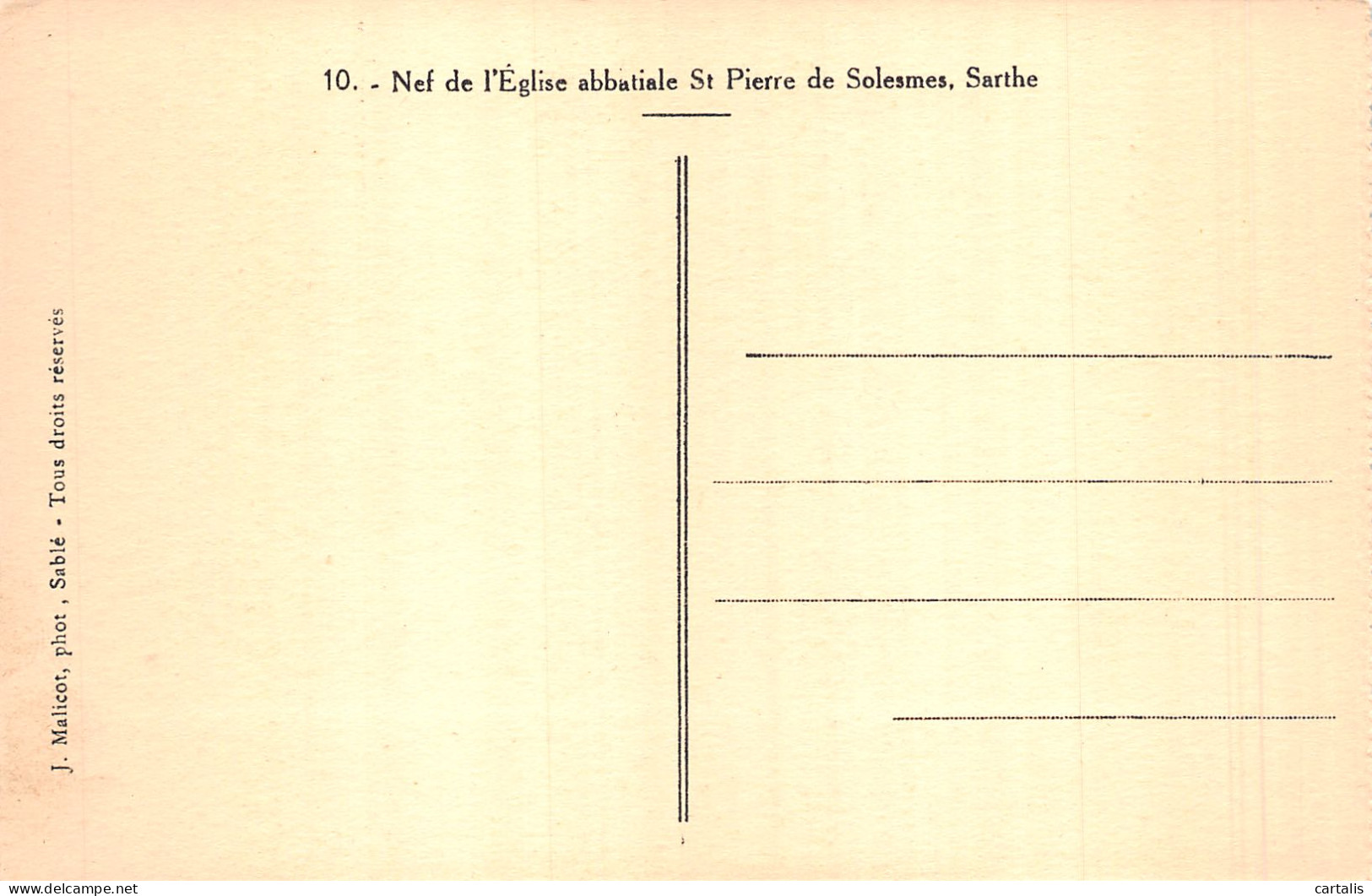 72-SOLESMES-N°4199-E/0095 - Solesmes