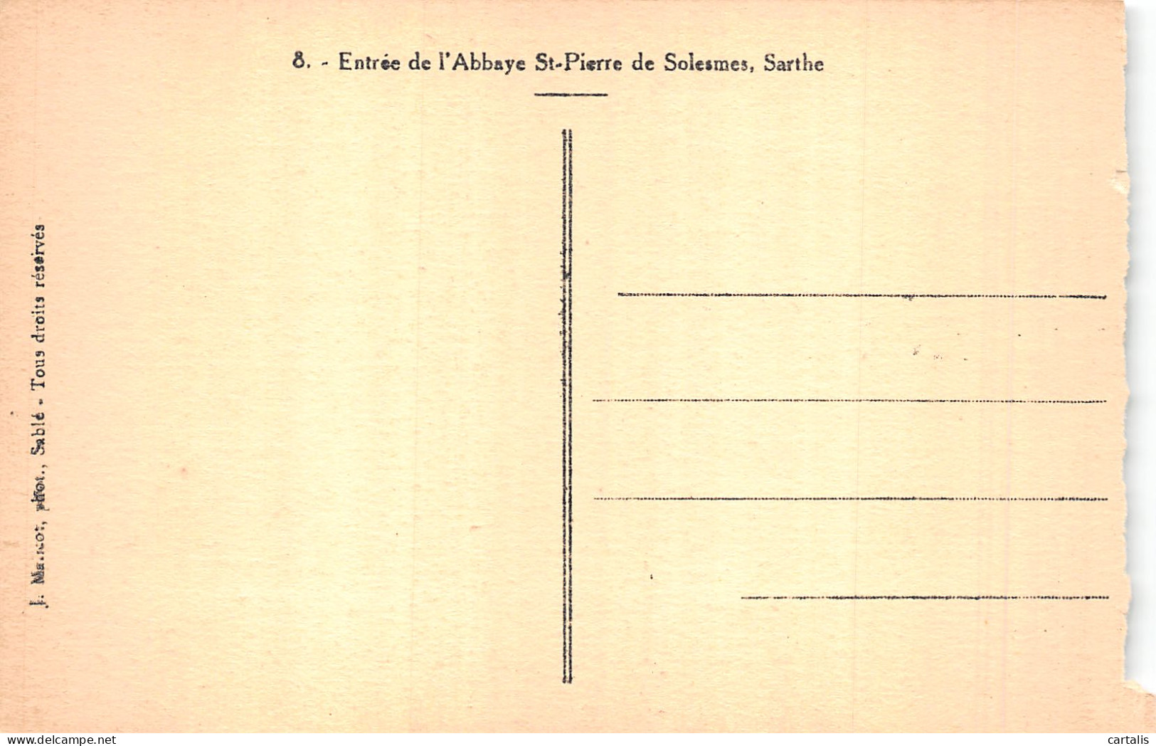 72-SOLESMES-N°4199-E/0093 - Solesmes