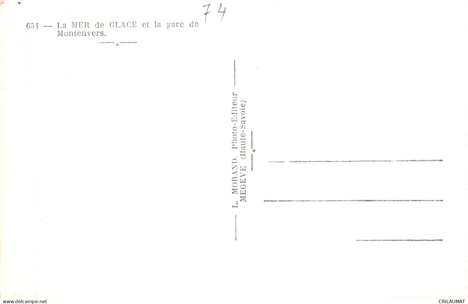 74-MONTENVERS-N°5145-D/0341 - Altri & Non Classificati