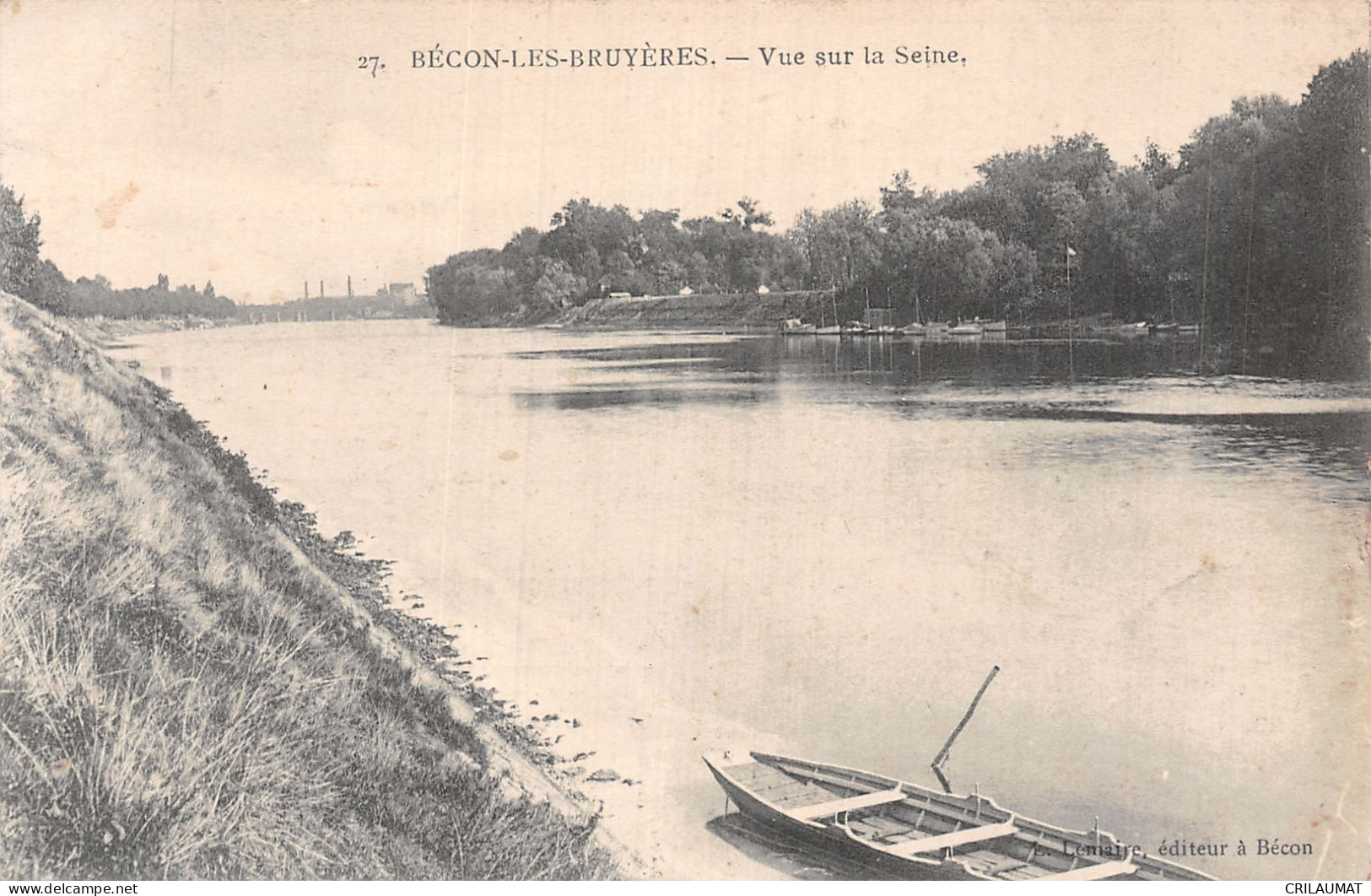 92-BECON LES BRUYERES-N°5145-D/0265 - Other & Unclassified