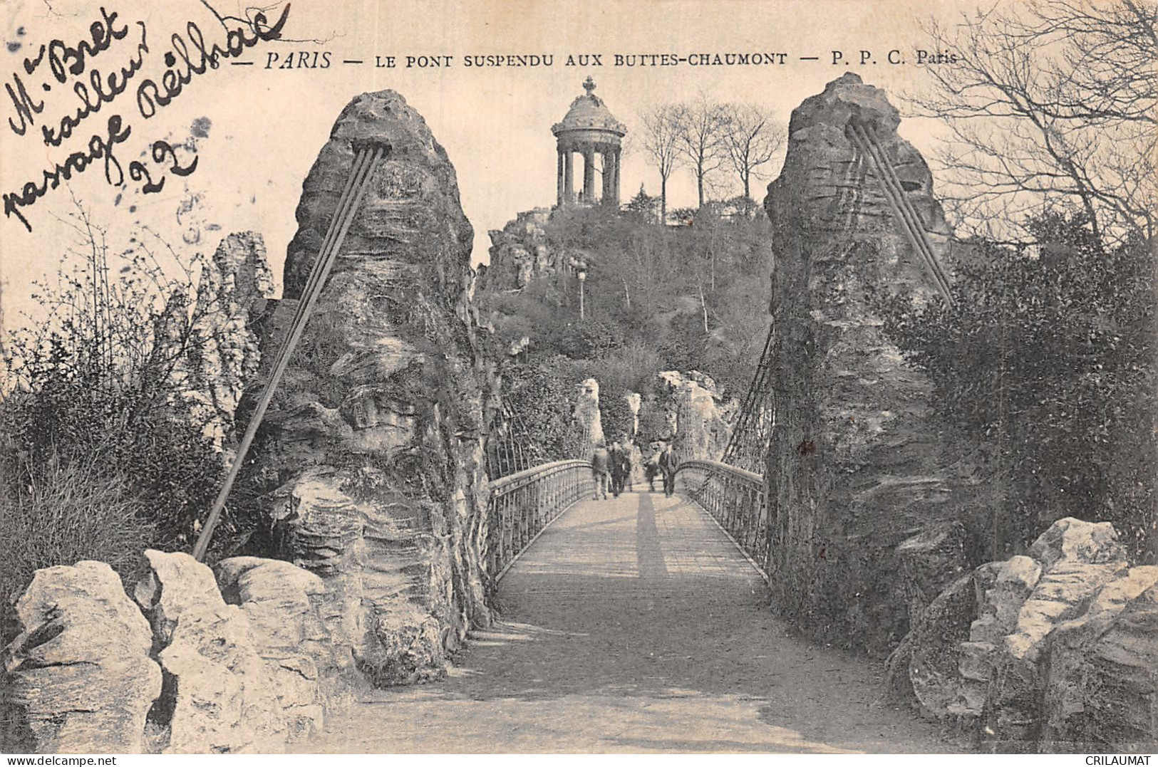 75-PARIS LES BUTTES CHAUMONT-N°5145-D/0247 - Altri & Non Classificati