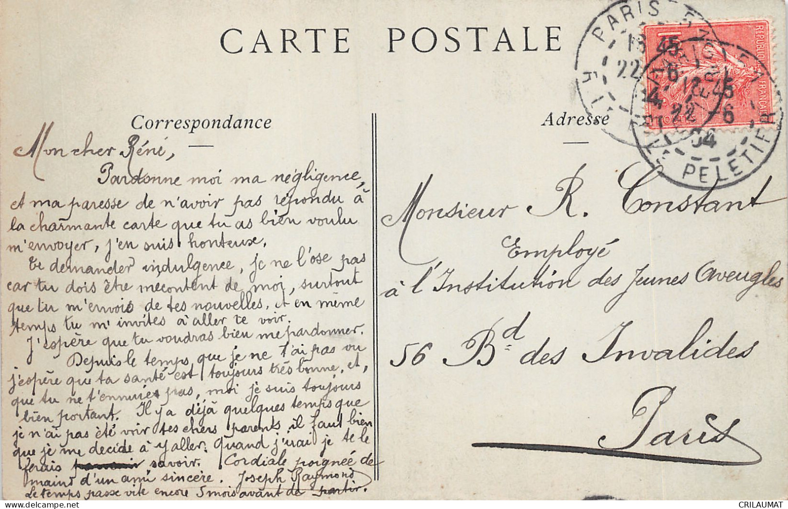 75-PARIS LE PANTHEON-N°5145-D/0243 - Other & Unclassified