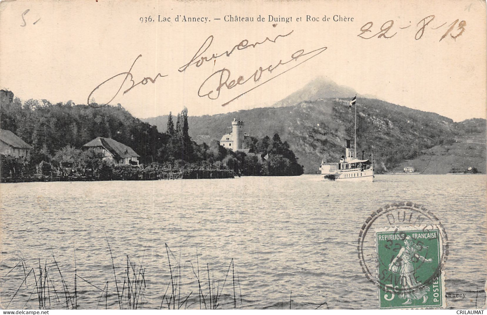 74-LAC D ANNECY-N°5145-D/0225 - Altri & Non Classificati