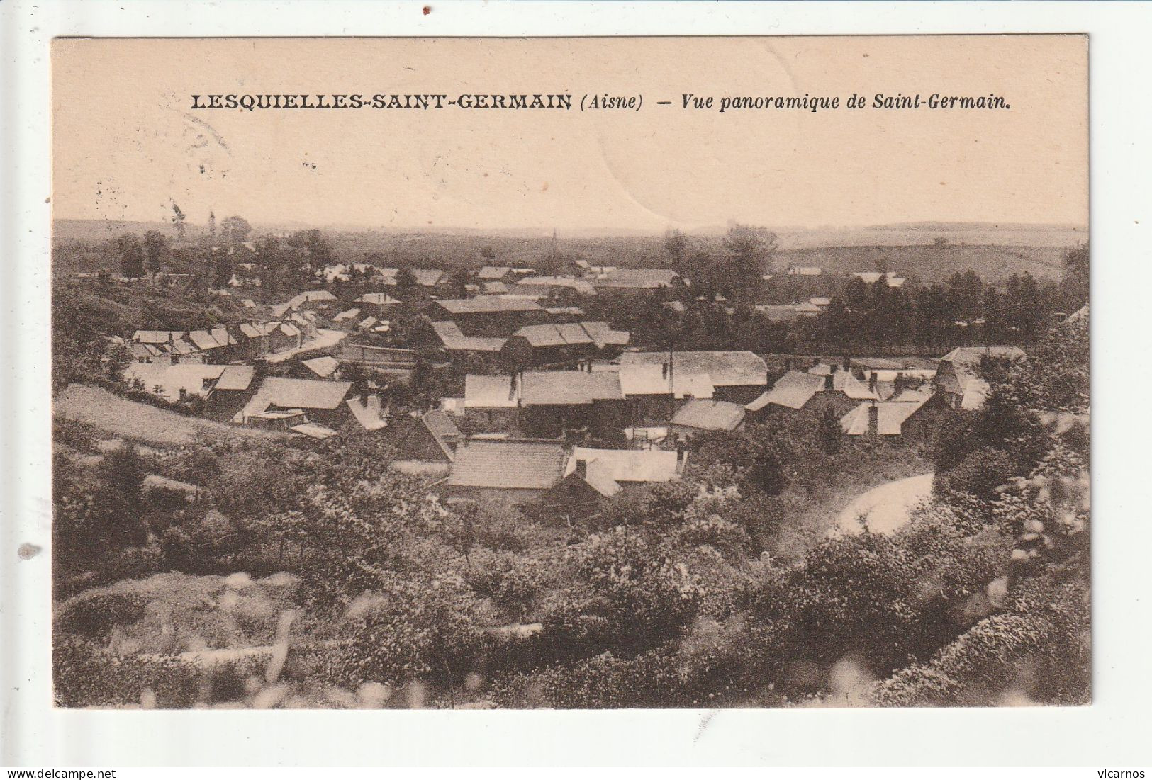 CP 02 LESQUIELLES SAINT GERMAIN Vue Panoramique De Saint Germain - Andere & Zonder Classificatie