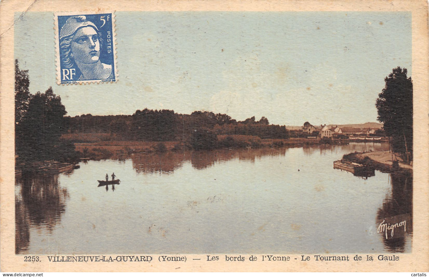 89-VILLENEUVE LA GUYARD-N°4199-E/0021 - Villeneuve-la-Guyard