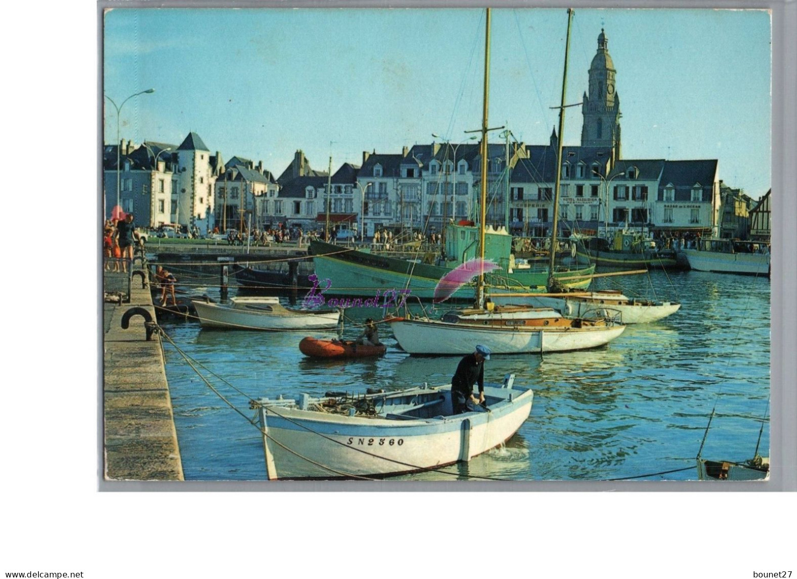 LE CROISIC 44 - Le Port Bateau De Pêche Vue Générale 1985 - Le Croisic
